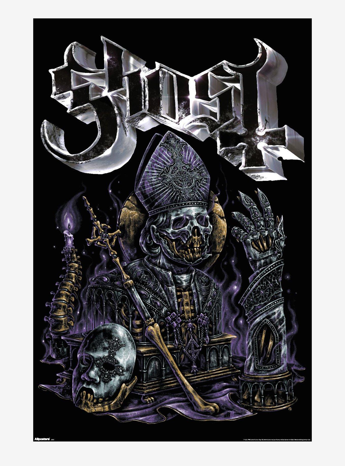 Ghost Skeleton Papa Poster, , hi-res
