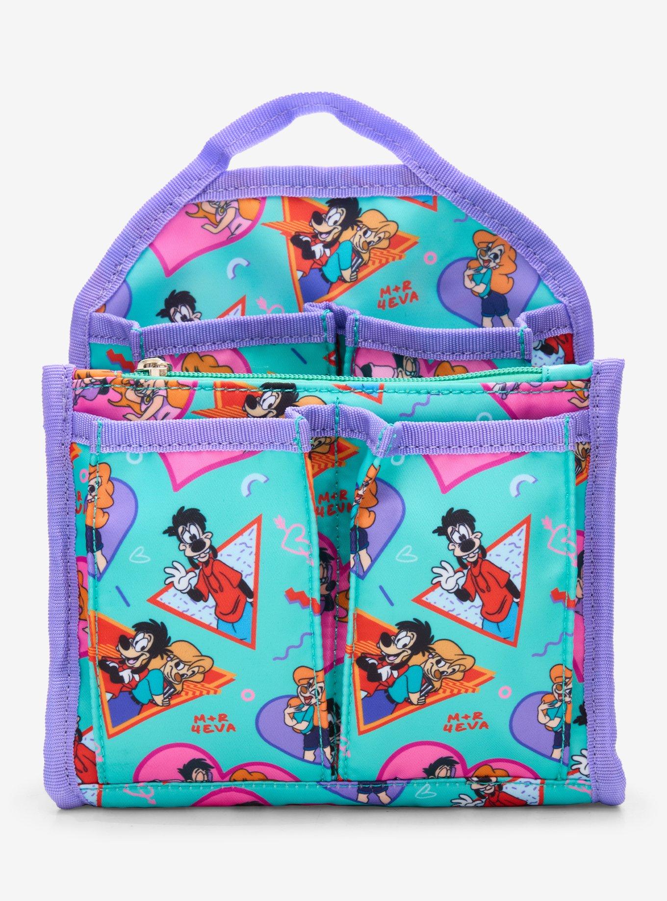 Disney A Goofy Movie Max & Roxanne Retro Allover Print Mini Backpack Organizer - BoxLunch Exclusive, , hi-res