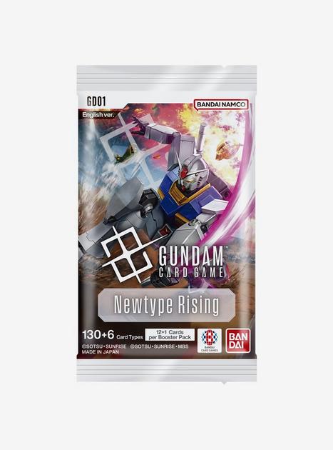 【新品】GUNDAM CARD GAME Newtype Rising 6box Bandai Namco Gundam Card Game Newtype Rising Booster Pack