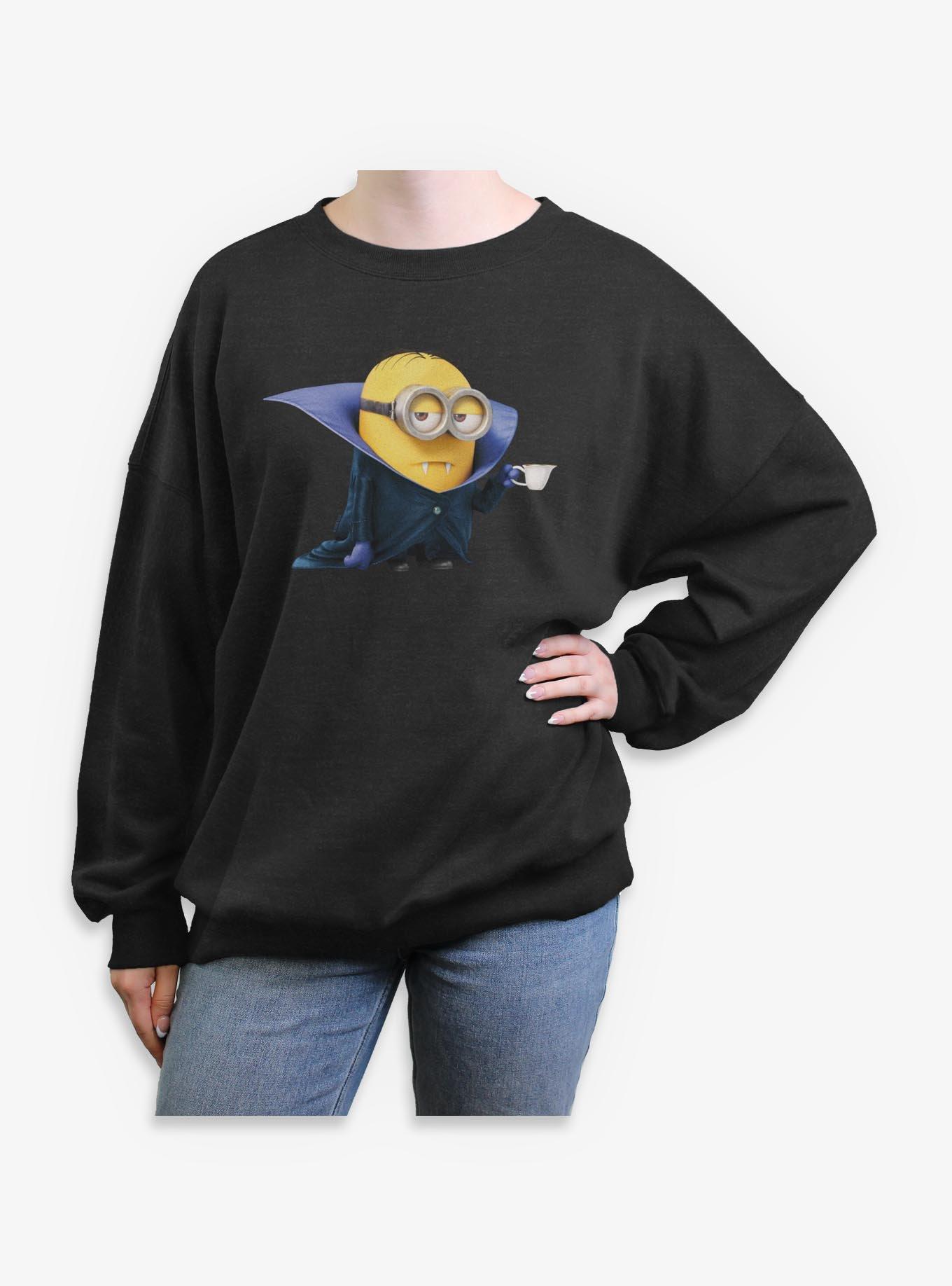 Minions Vampire Minion Girls Oversized Sweatshirt, , hi-res
