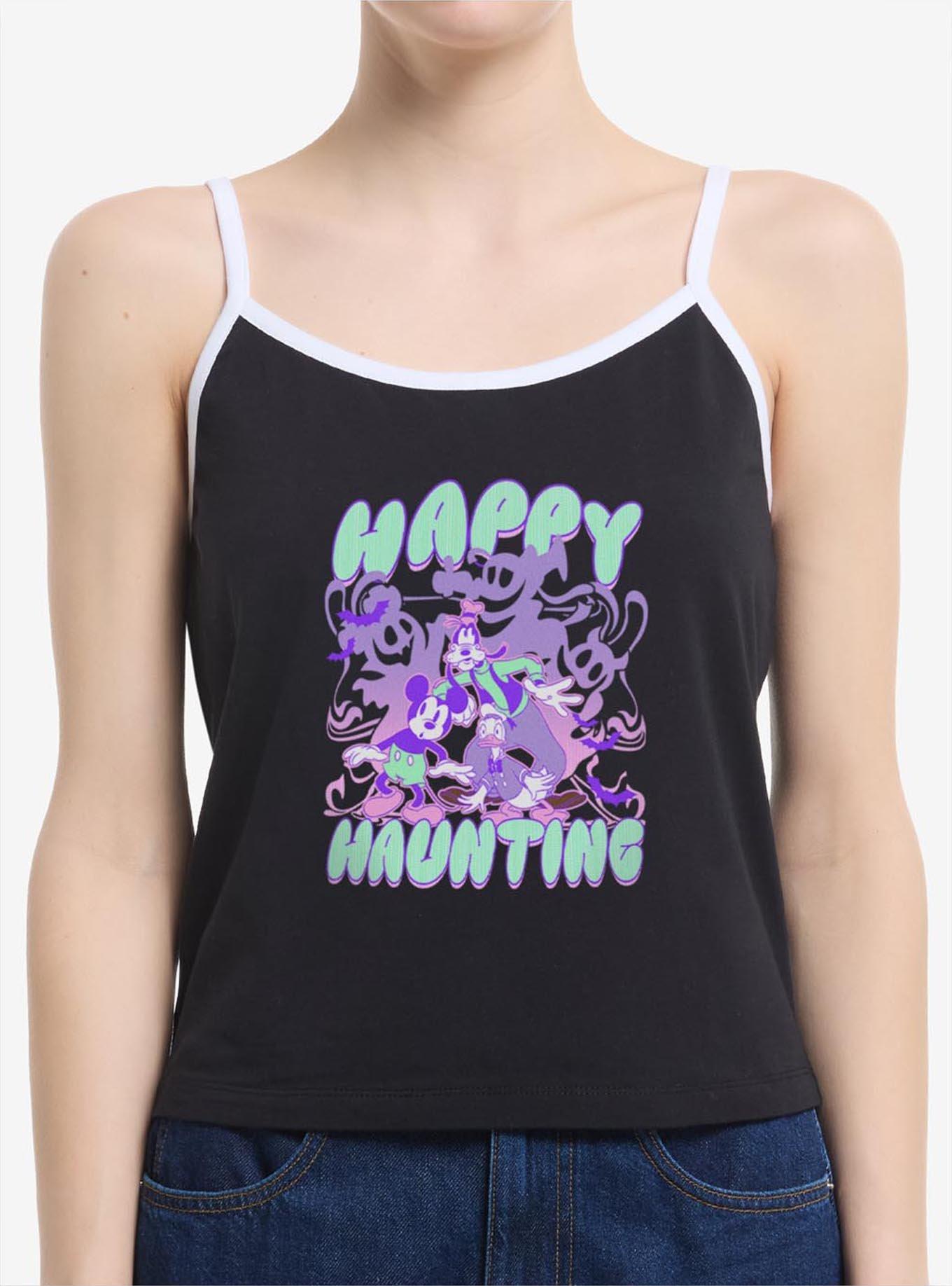 Disney Mickey Mouse Happy Haunting Spooky Ghost Girls Cami