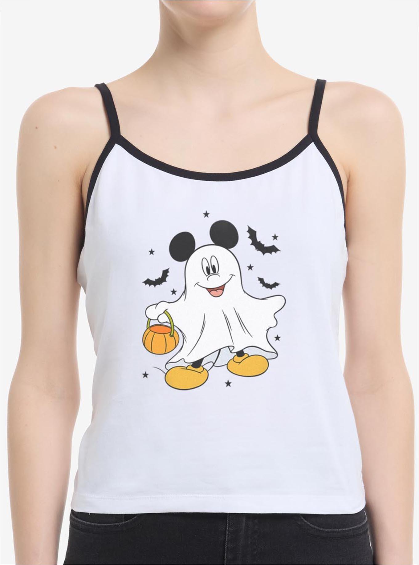 Disney Mickey Mouse Spooky Ghost Mickey Girls Cami, , hi-res