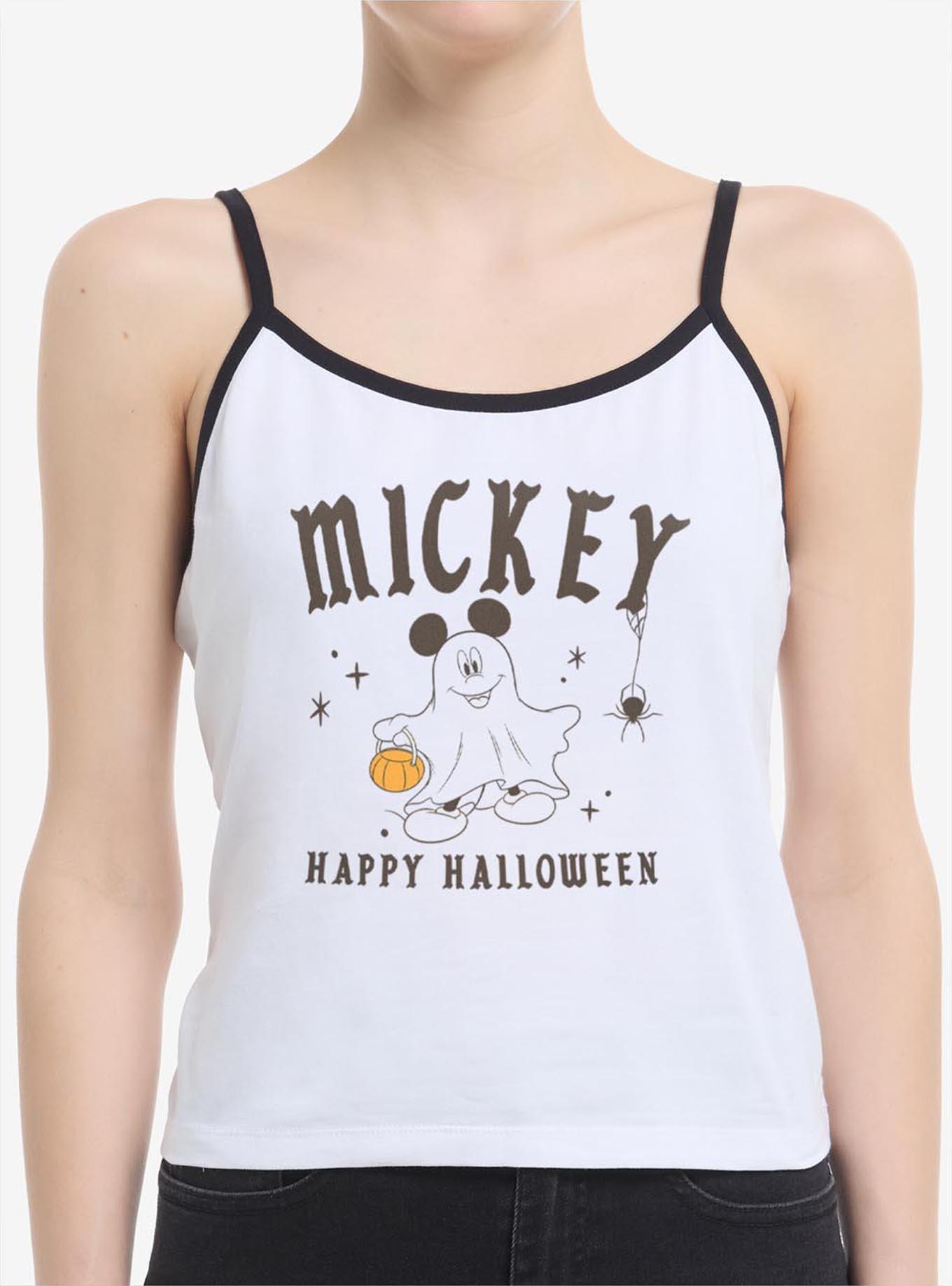 Disney Mickey Mouse Spooky Club Girls Cami, WHITE, hi-res