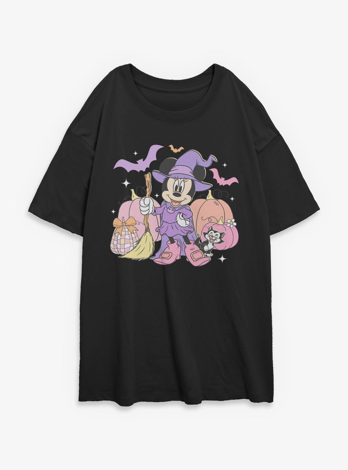 Disney Minnie Mouse Spooky Cutie Girls Oversized T-Shirt