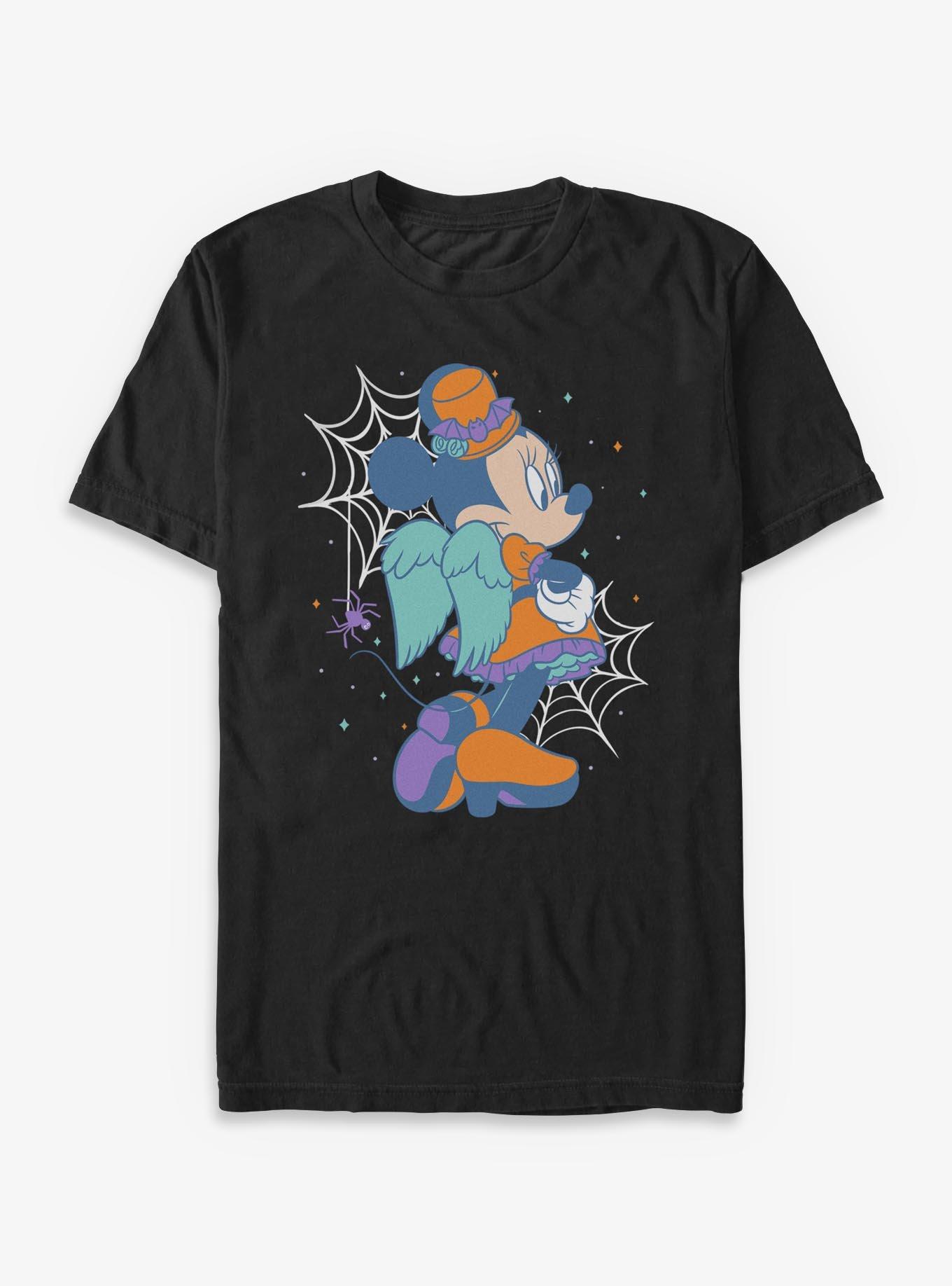 Disney Minnie Mouse Halloween Webs T-Shirt, , hi-res