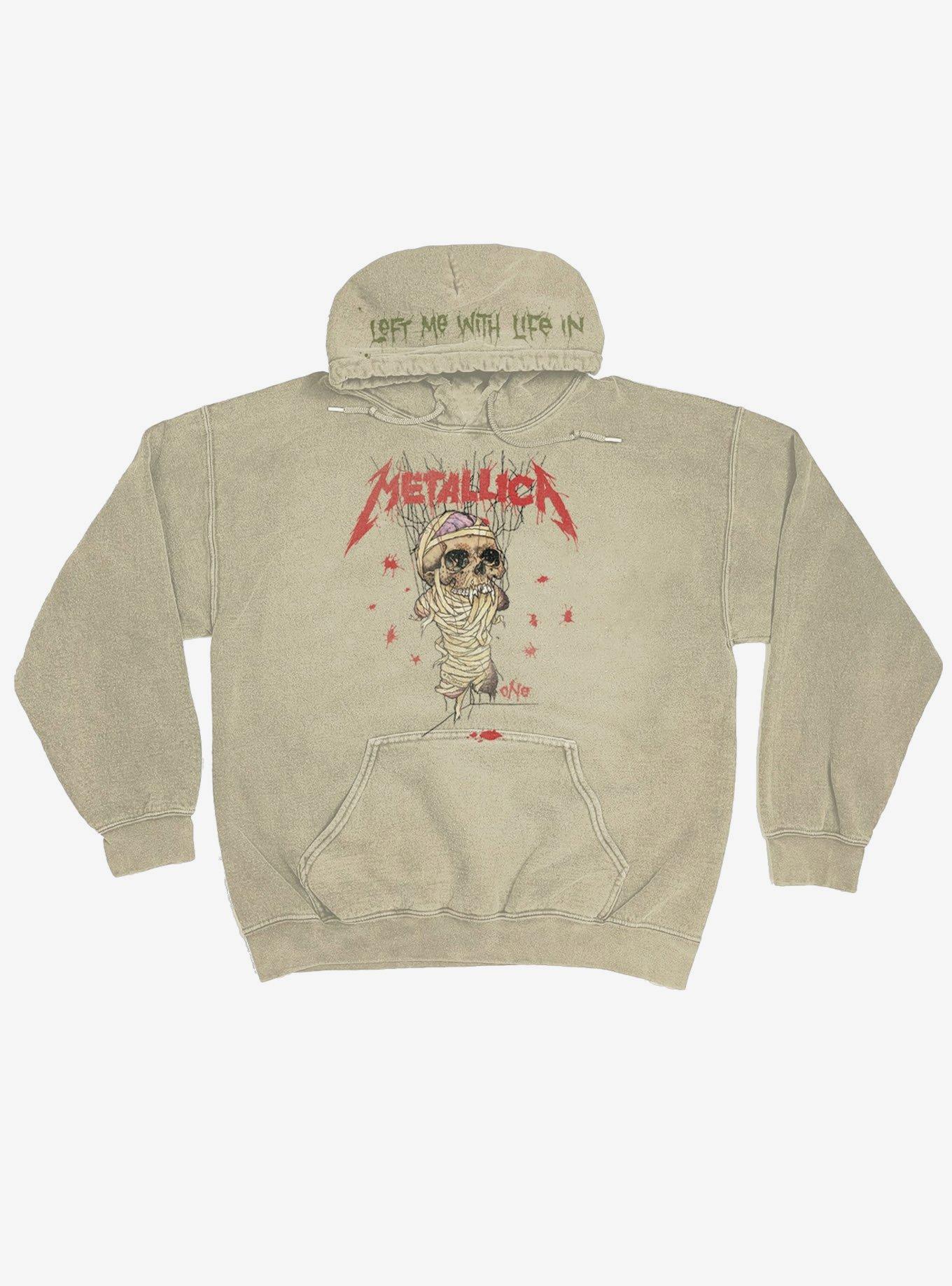 Metallica One Light Wash Hoodie, , hi-res