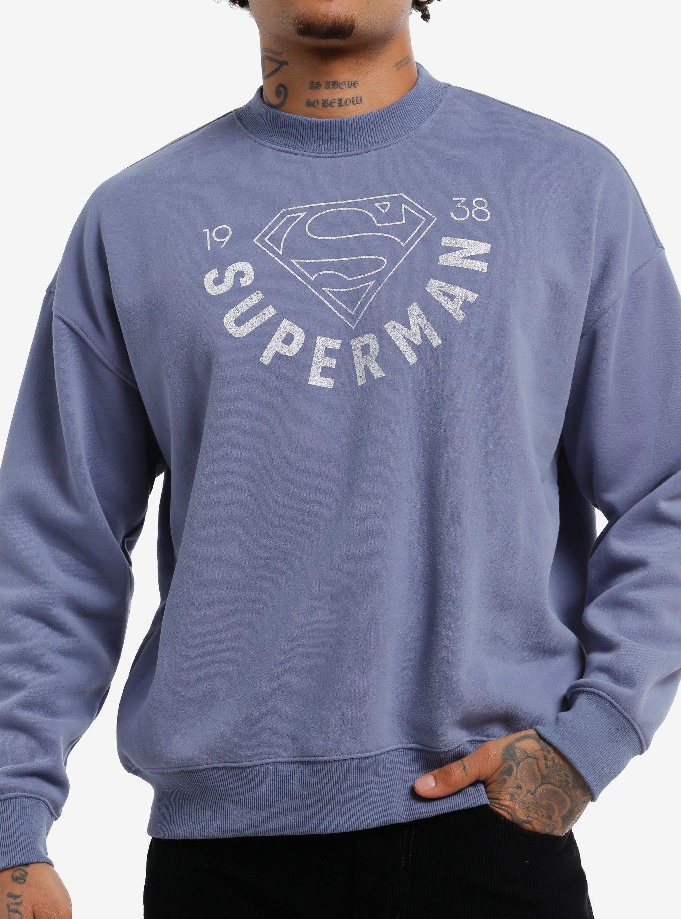 DC Comics Superman Logo Sweatshirt, , hi-res