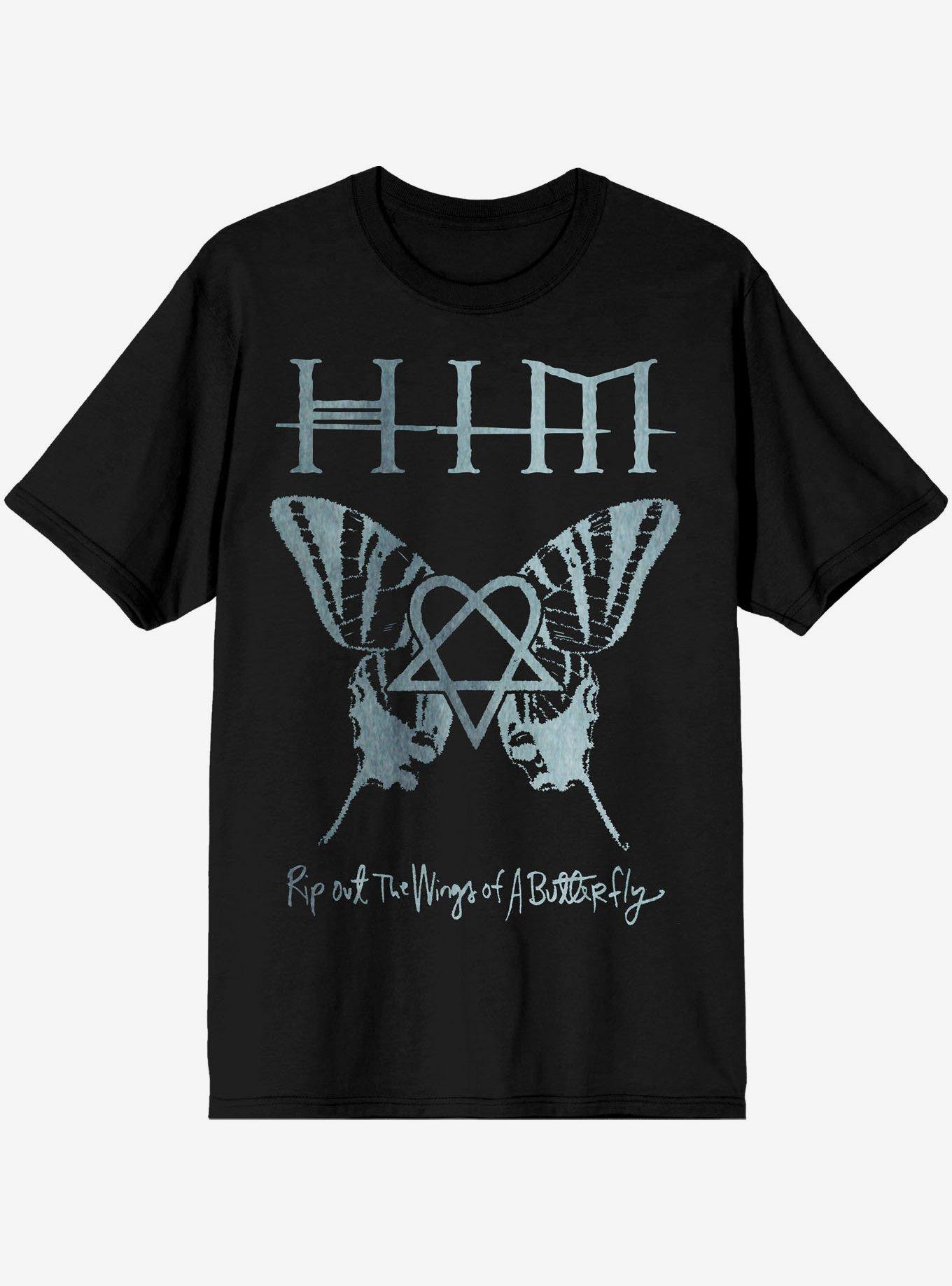 HIM Butterfly T-Shirt, , hi-res