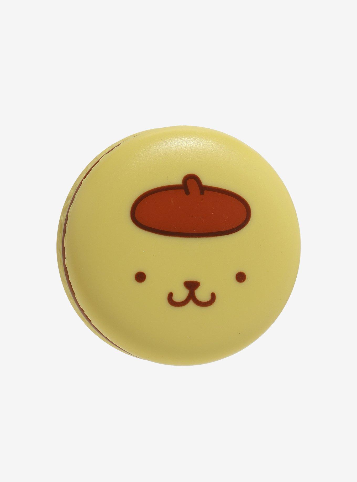 The Crème Shop Pompompurin Caramel Pudding Macaron Lip Balm, , hi-res