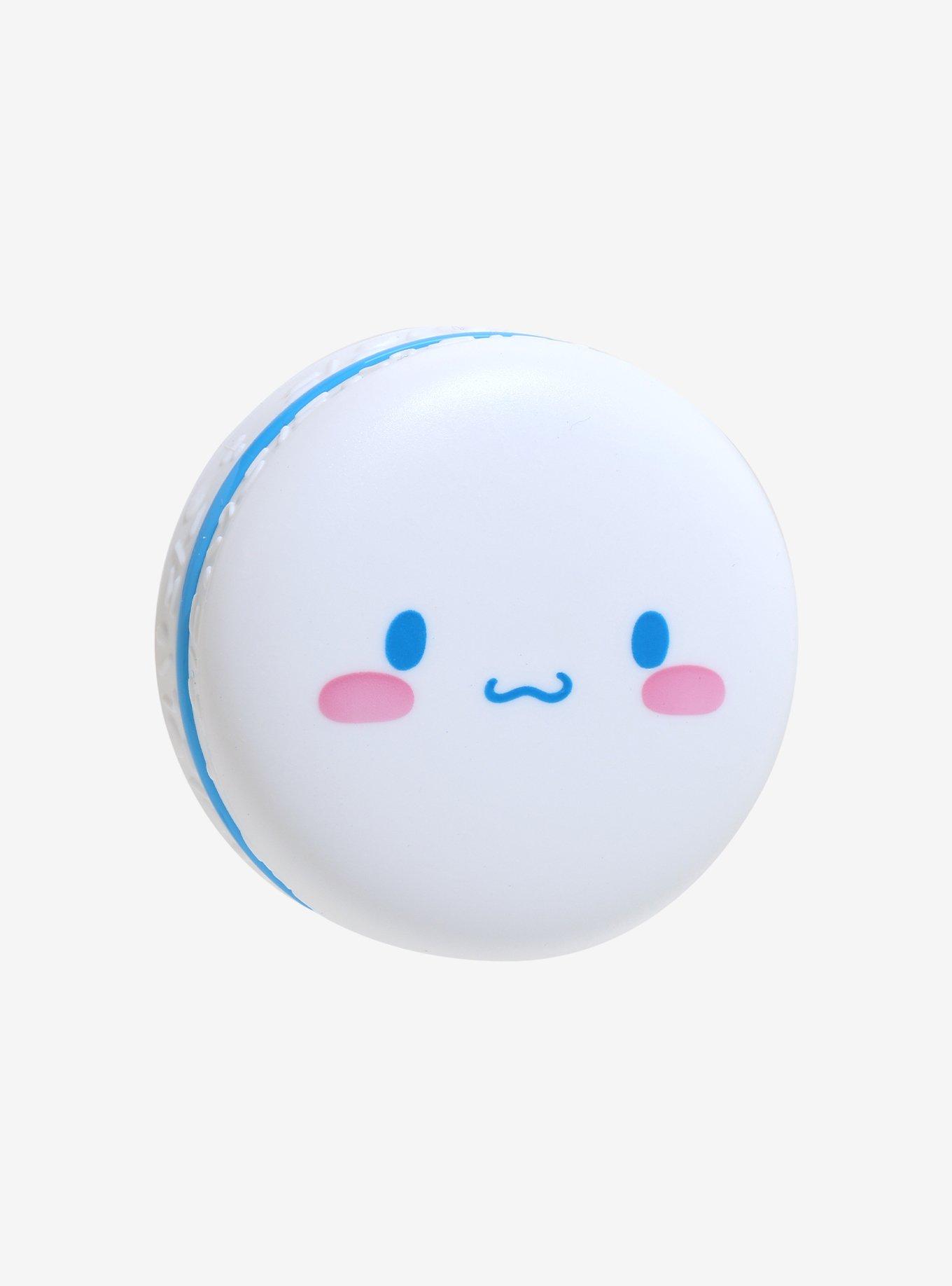 The Crème Shop Cinnamoroll Cinnamon Roll Macaron Lip Balm, , hi-res