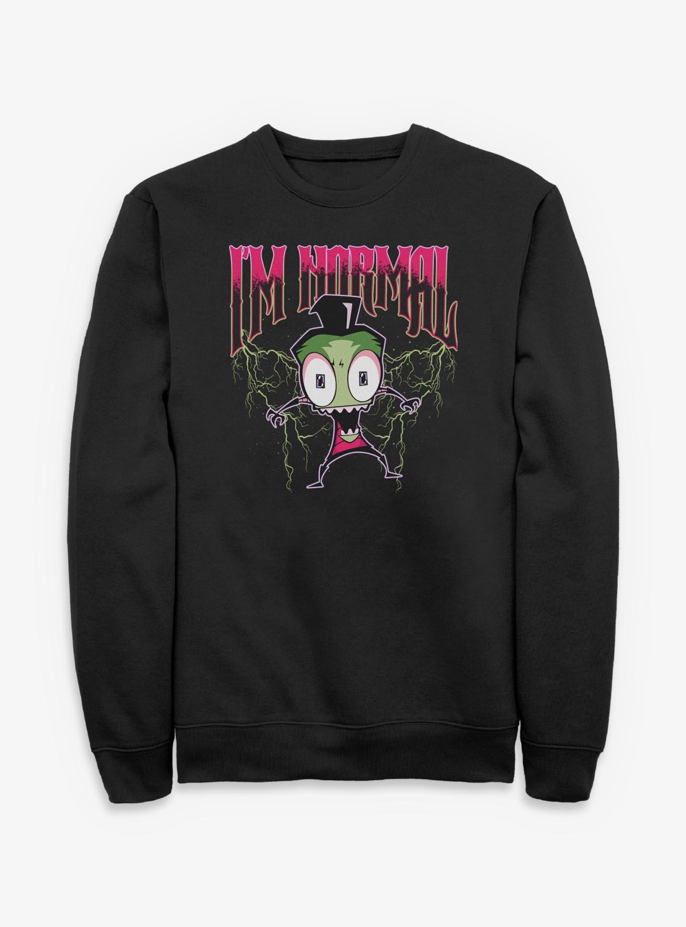 Invader ZIM I'm Normal Sweatshirt, , hi-res