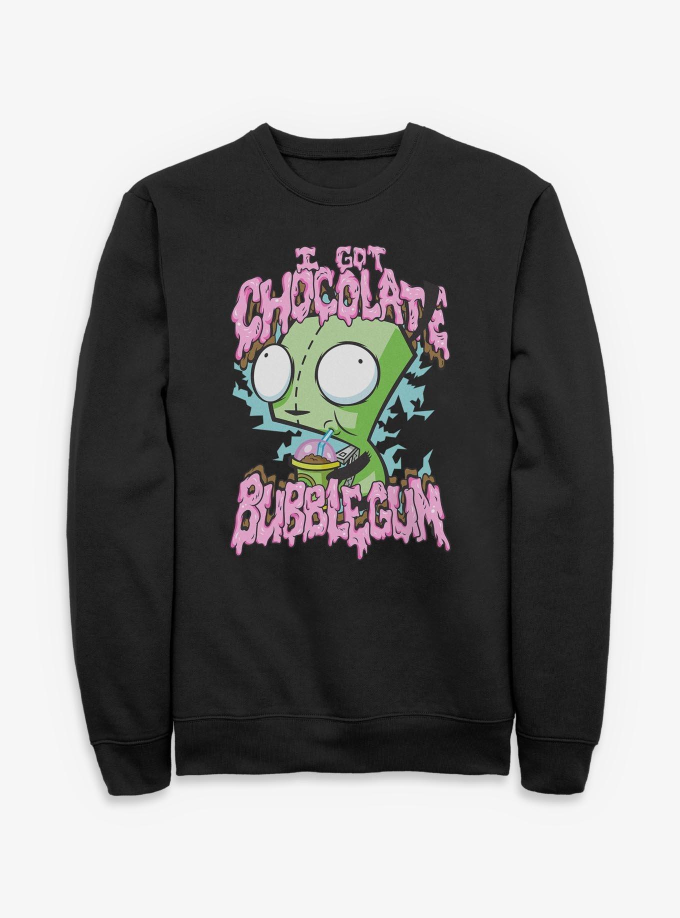 Invader ZIM I Got Chocolate Bubblegum Sweatshirt, , hi-res
