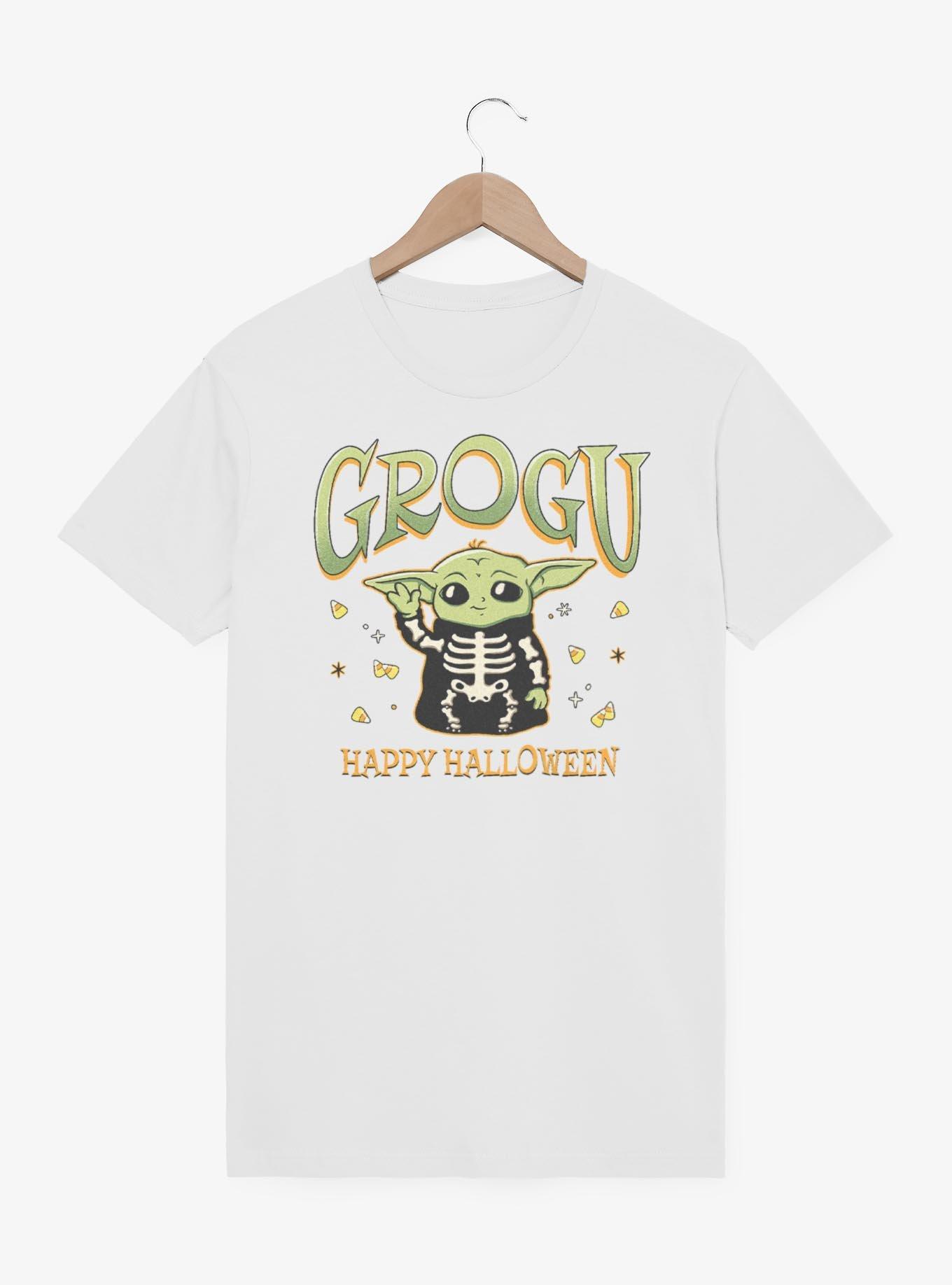 Star Wars The Mandalorian Grogu Happy Halloween T-Shirt, , hi-res