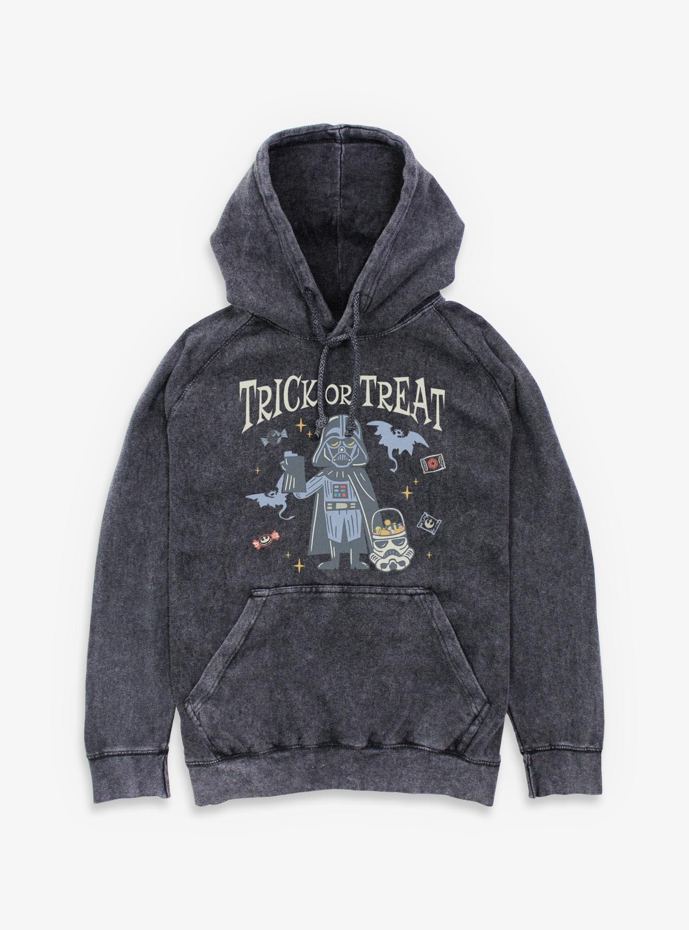 Star Wars Darth Vader Trick Or Treat Mineral Wash Hoodie, , hi-res