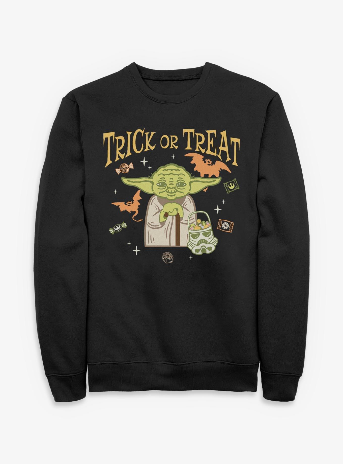 Star Wars Yoda Trick Or Treat Sweatshirt, , hi-res