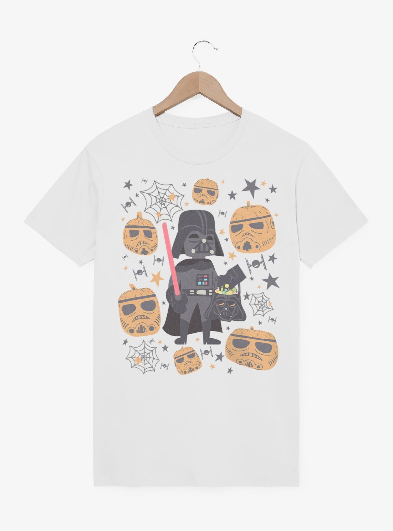 Star Wars Darth Vader & Stormptrooper Pumpkins T-Shirt, , hi-res