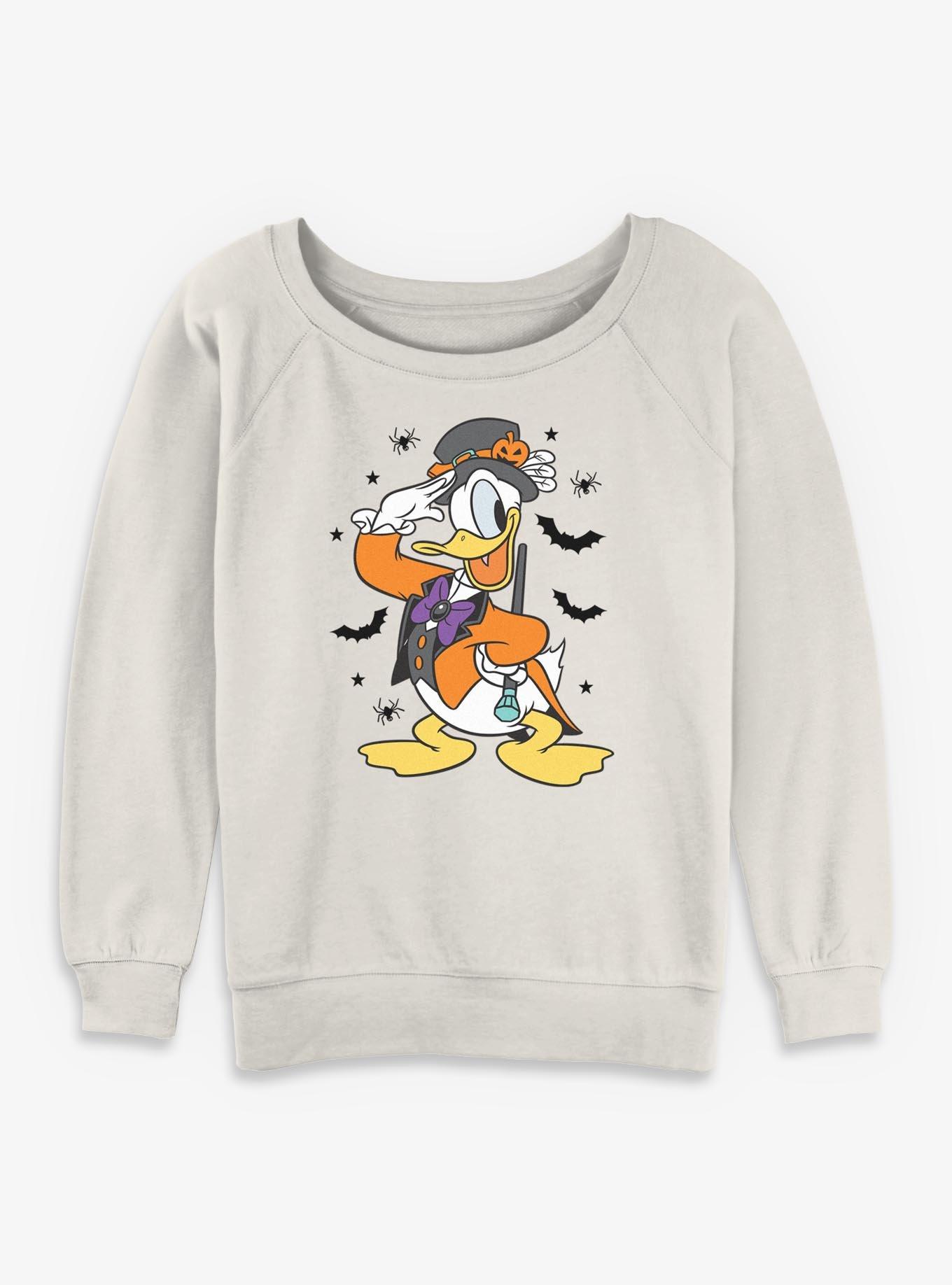 Disney Donald Duck Halloween Donald Girls Slouchy Sweatshirt, , hi-res