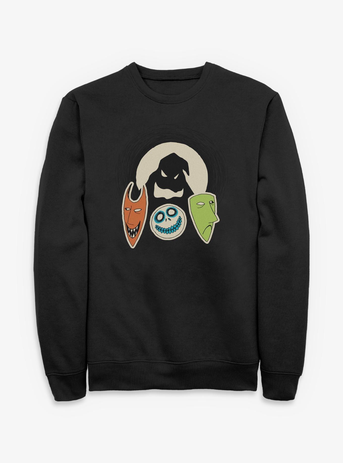 Disney The Nightmare Before Christmas Oogie Boogie And Friends Sweatshirt, , hi-res