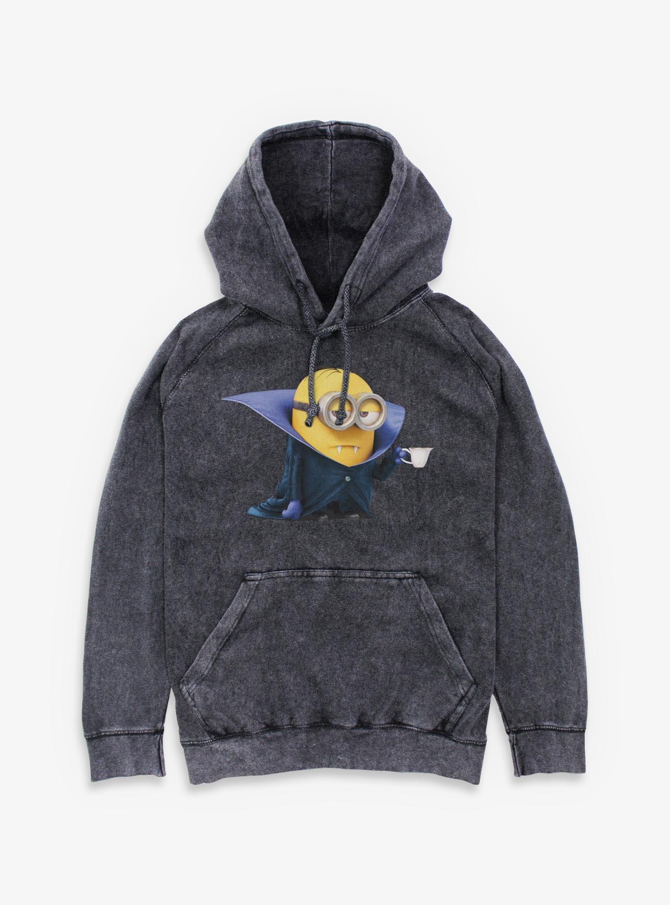 Minions Vampire Minion Mineral Wash Hoodie, , hi-res