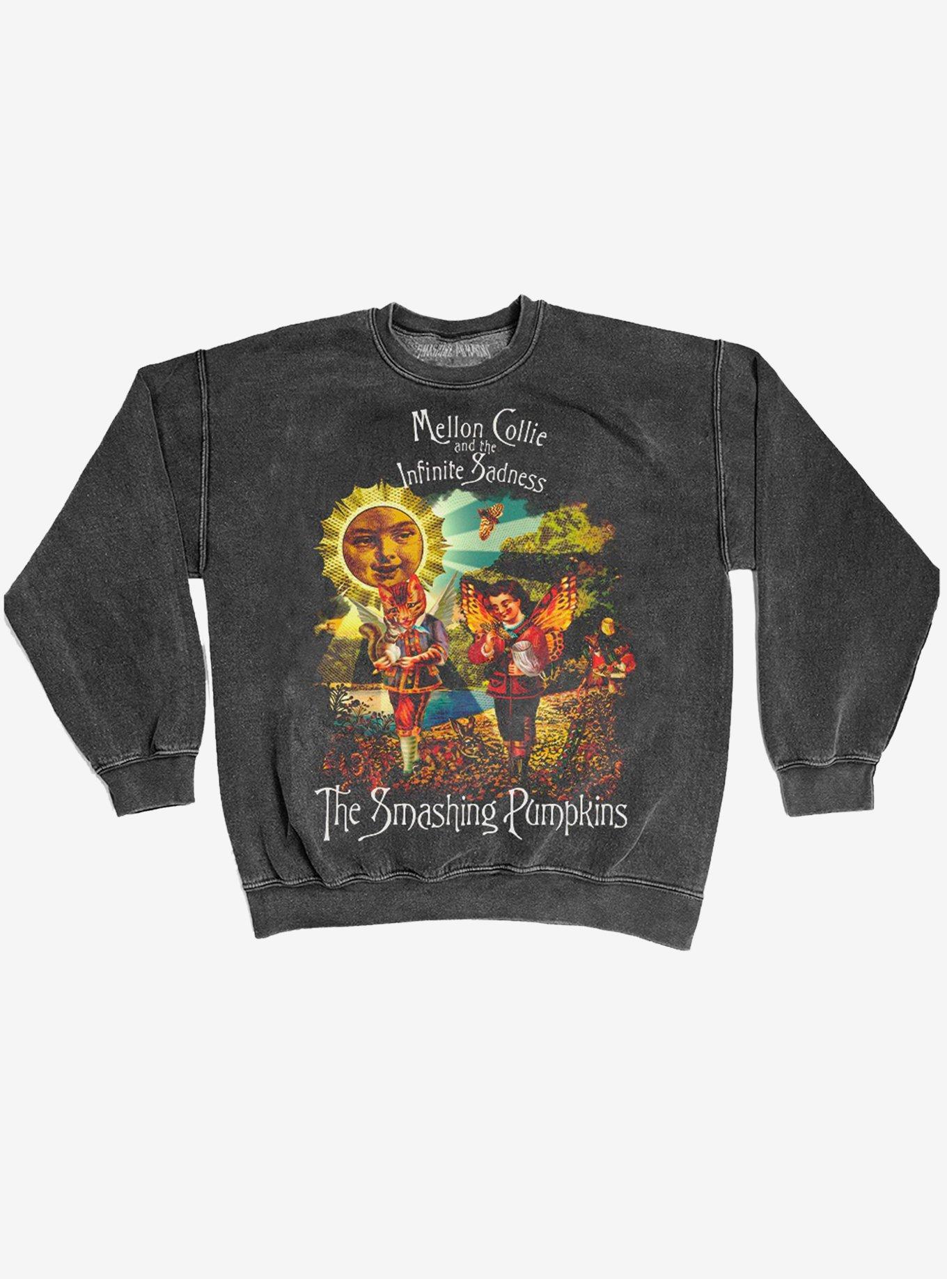 The Smashing Pumpkins Mellon Collie And The Infinite Sadness Washed Crewneck Sweater, , hi-res