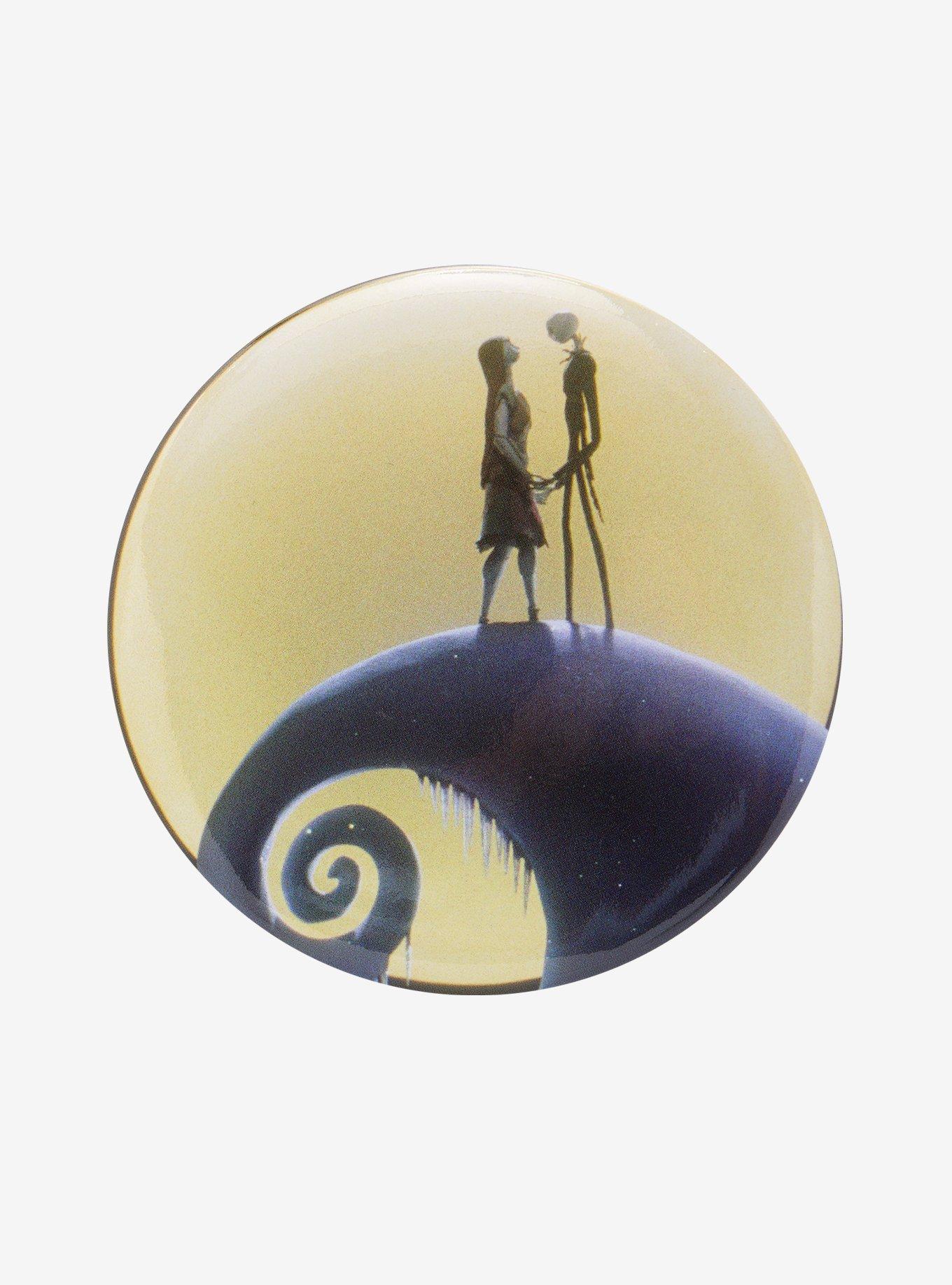 The Nightmare Before Christmas Spiral Hill 3 Inch Button, , hi-res