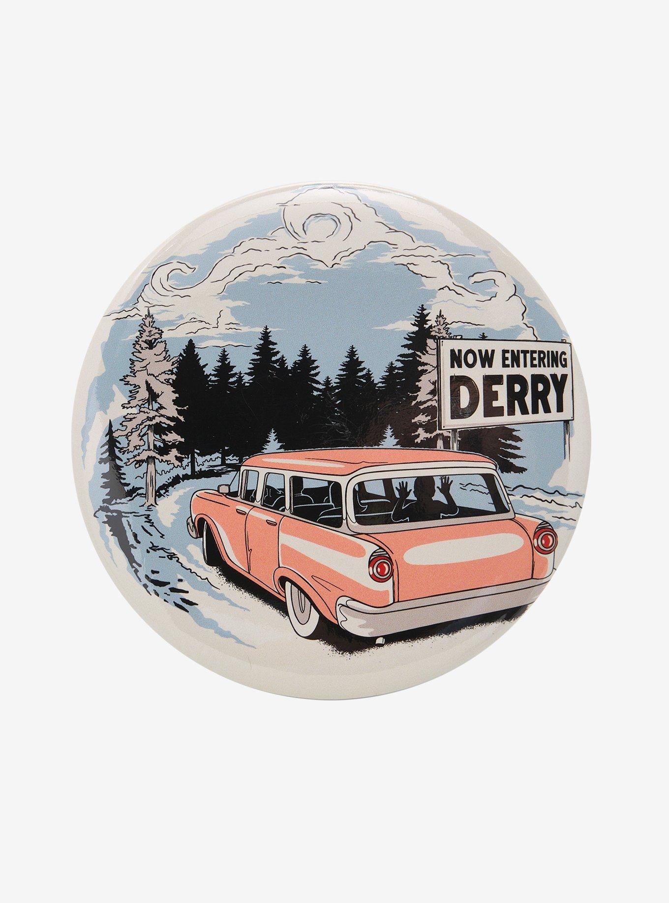 IT Derry Car Ride 3 Inch Button, , hi-res