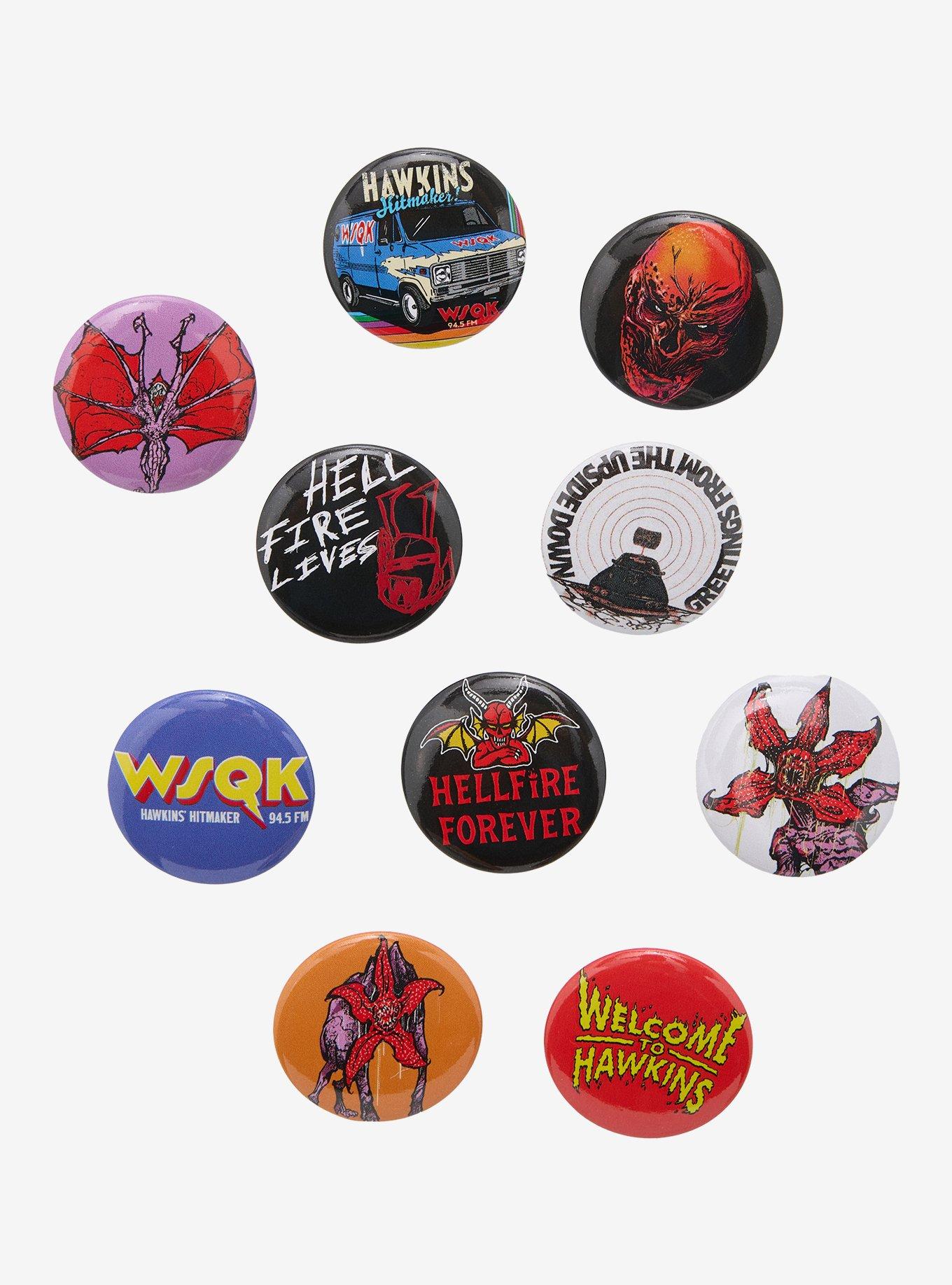 Stranger Things Blind Bag Buttons, , hi-res