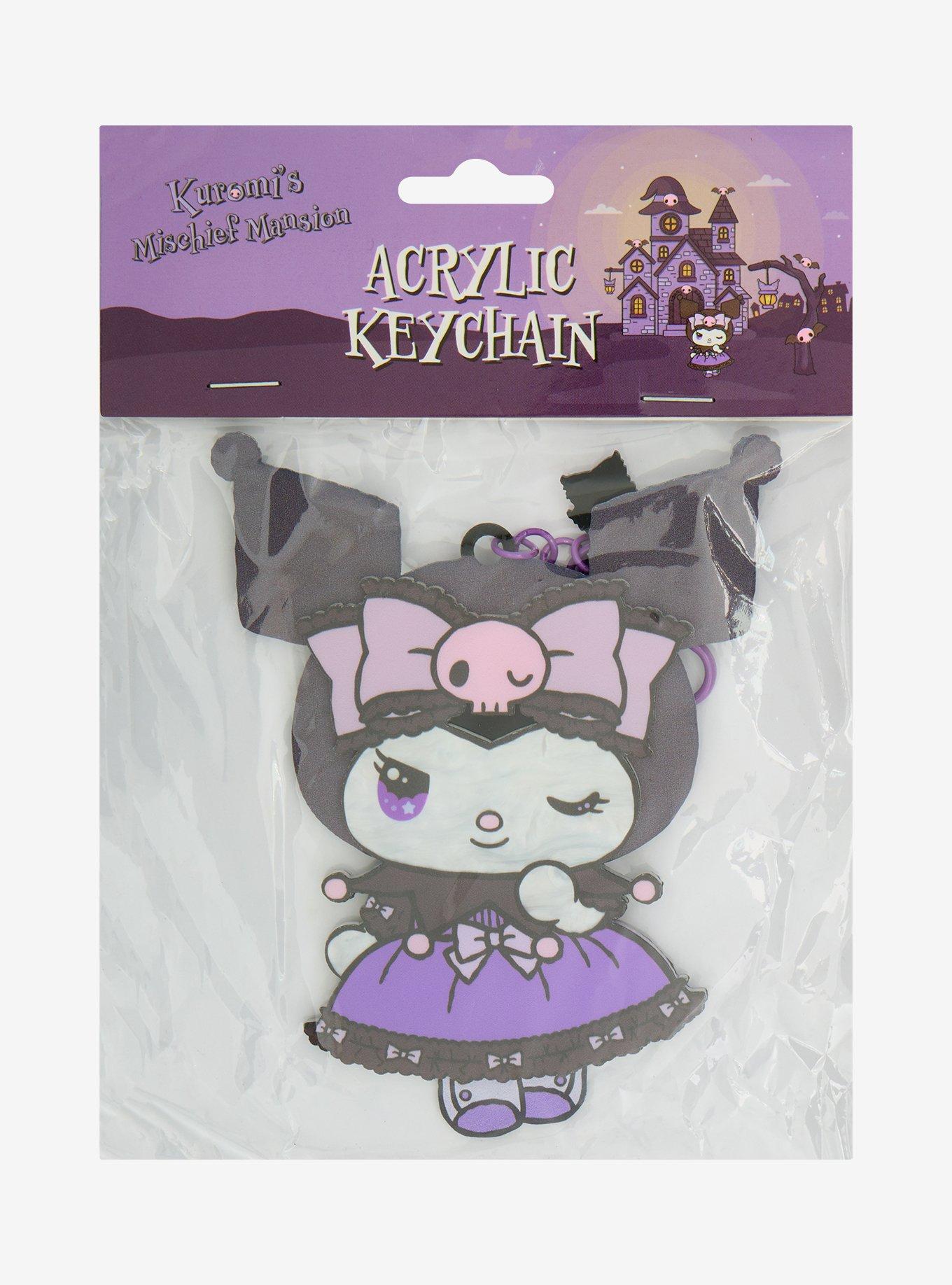 Kuromi's Mischief Mansion Acrylic Key Chain, , hi-res