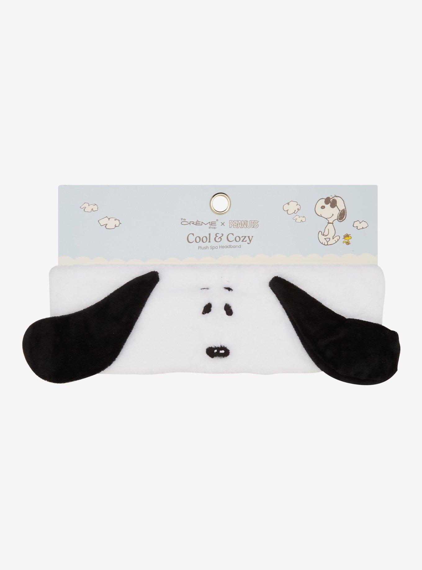 The Crème Shop Peanuts Snoopy Plush Spa Headband, , hi-res
