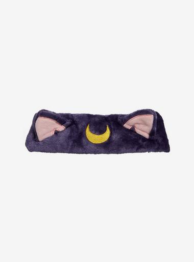 Japan Isetan Sailor Moon towel hair / head band, new with tag, blue DAANAH Sailor Moon Cat Face Wash Headband Set - 4PCS | Cute  main image 3
