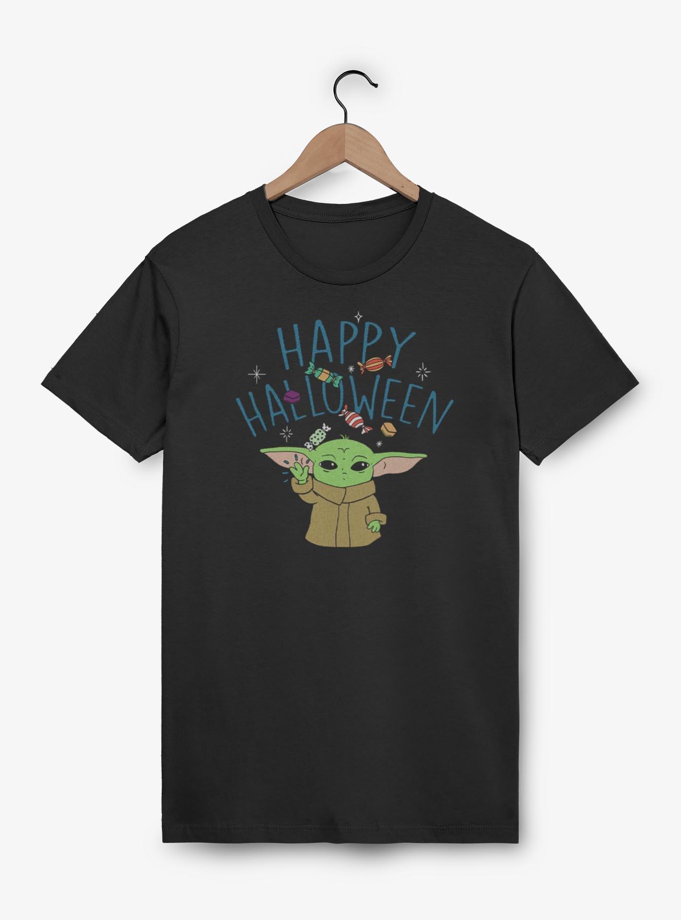 Star Wars The Mandalorian Happy Halloween Grogu T-Shirt, , hi-res
