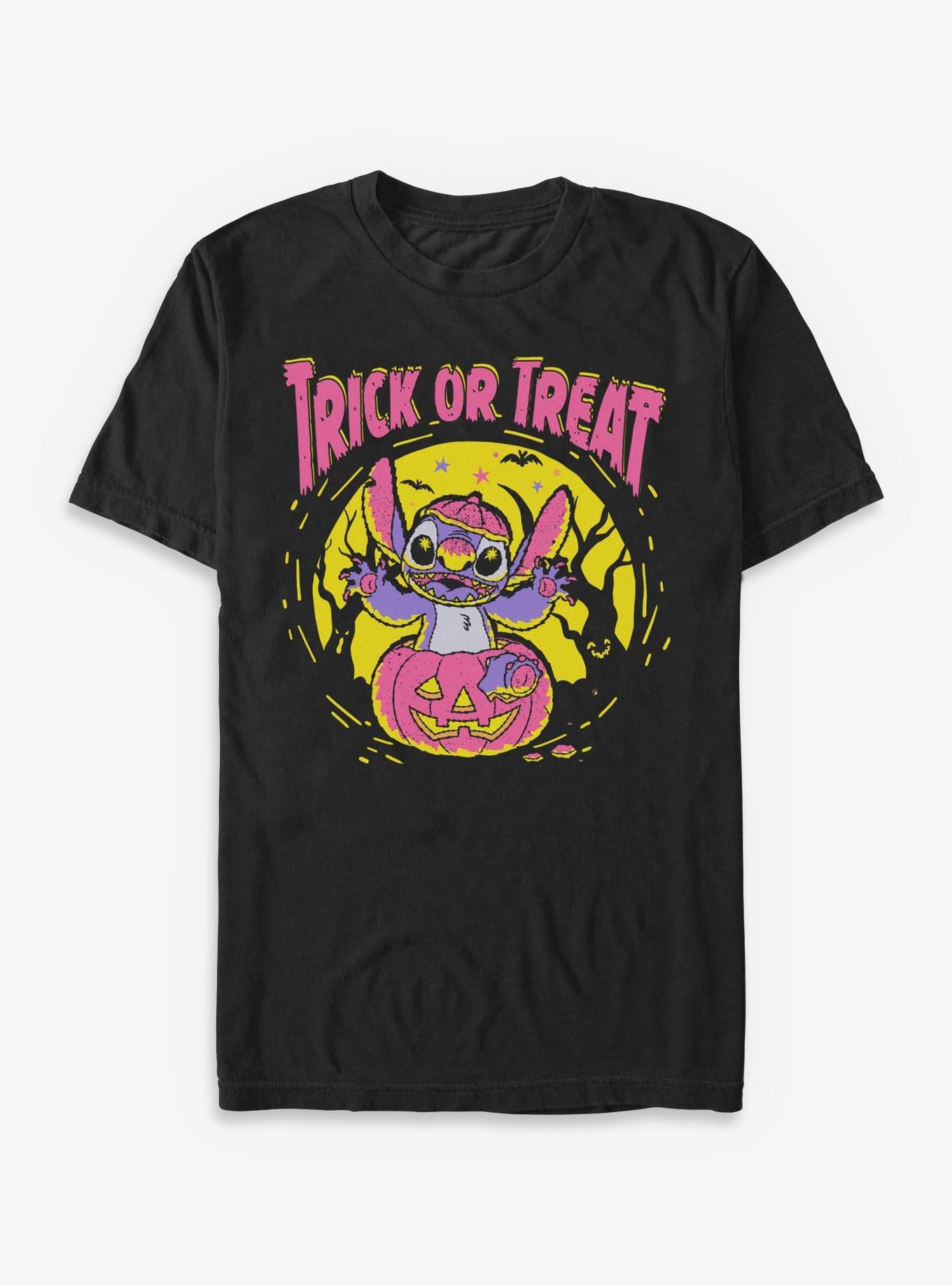 Disney Lilo & Stitch Spooky Trick Or Treat Stitch T-Shirt, , hi-res