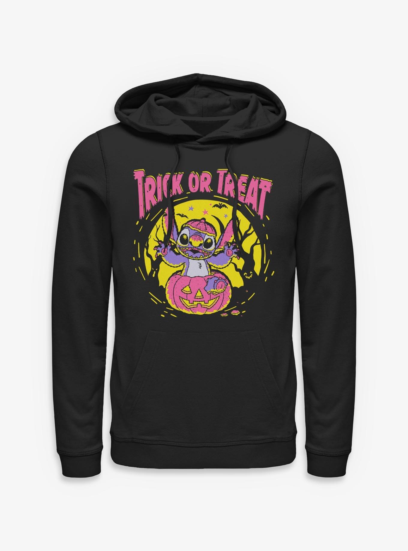 Disney Lilo & Stitch Spooky Trick Or Treat Stitch Hoodie, , hi-res