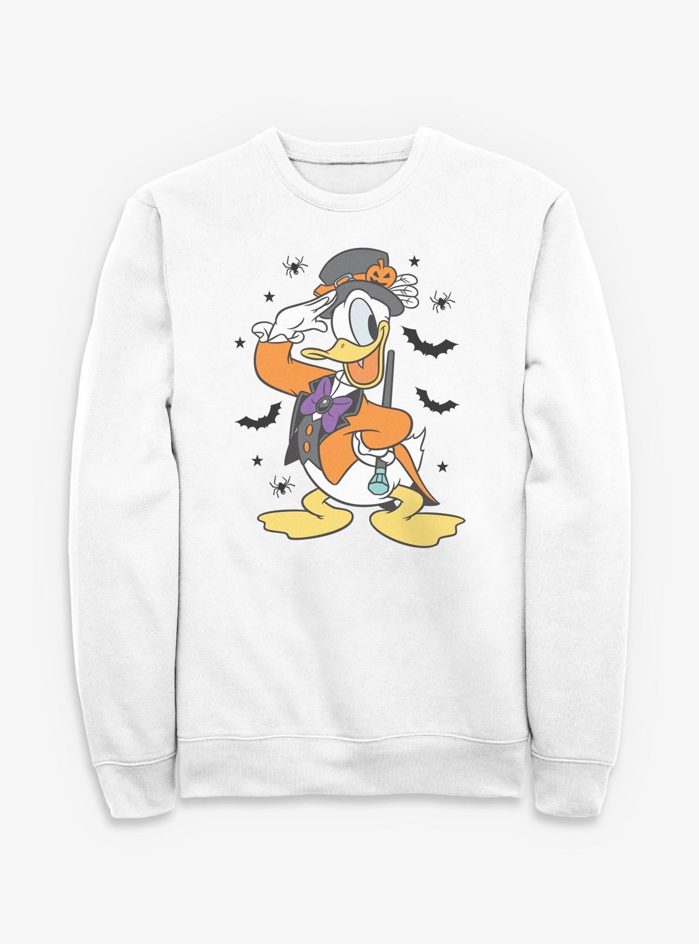 Disney Donald Duck Spooky Vibes Donald Duck Sweatshirt, , hi-res