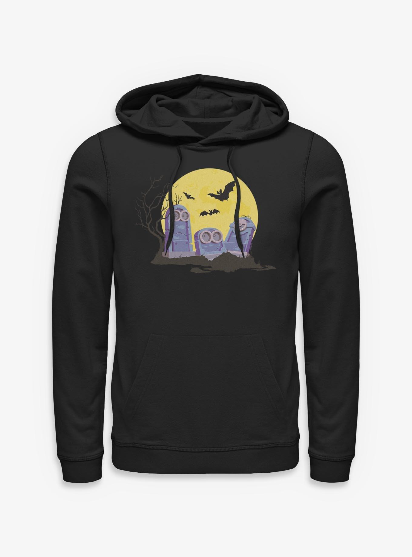 Minions Spooky Tombstone Cemetery Hoodie, , hi-res