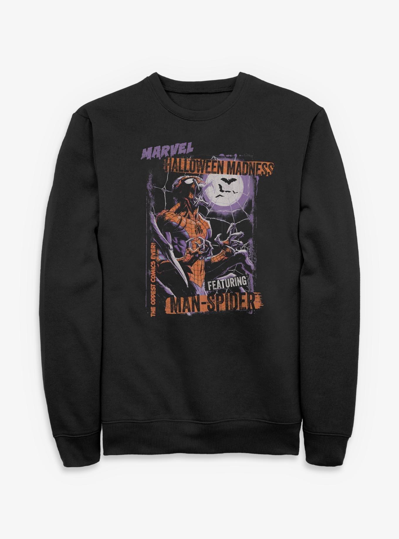 Marvel Spider-Man Halloween Madness Comic Style Cover Sweatshirt, , hi-res