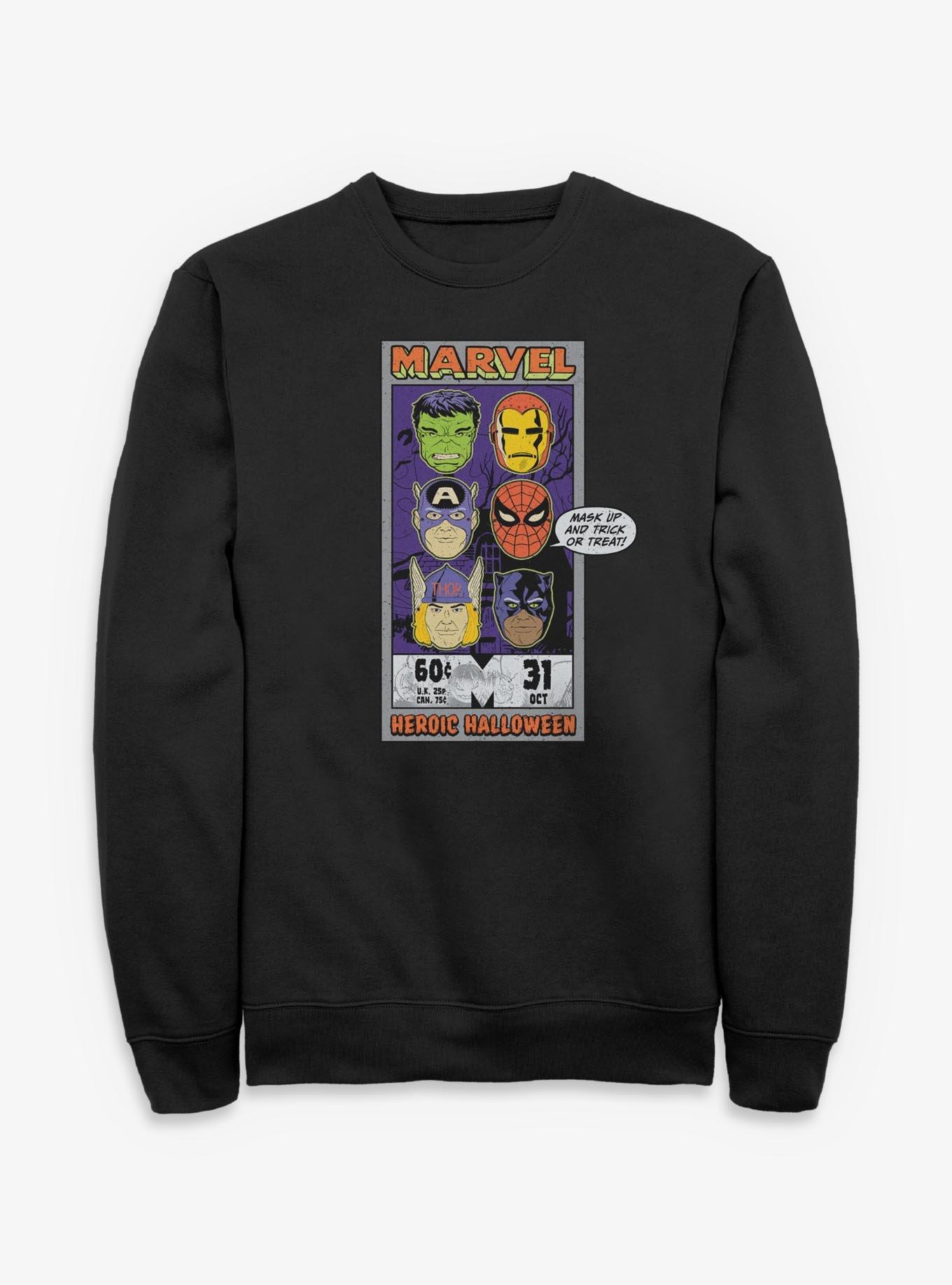 Marvel Heroic Halloween Sweatshirt, , hi-res