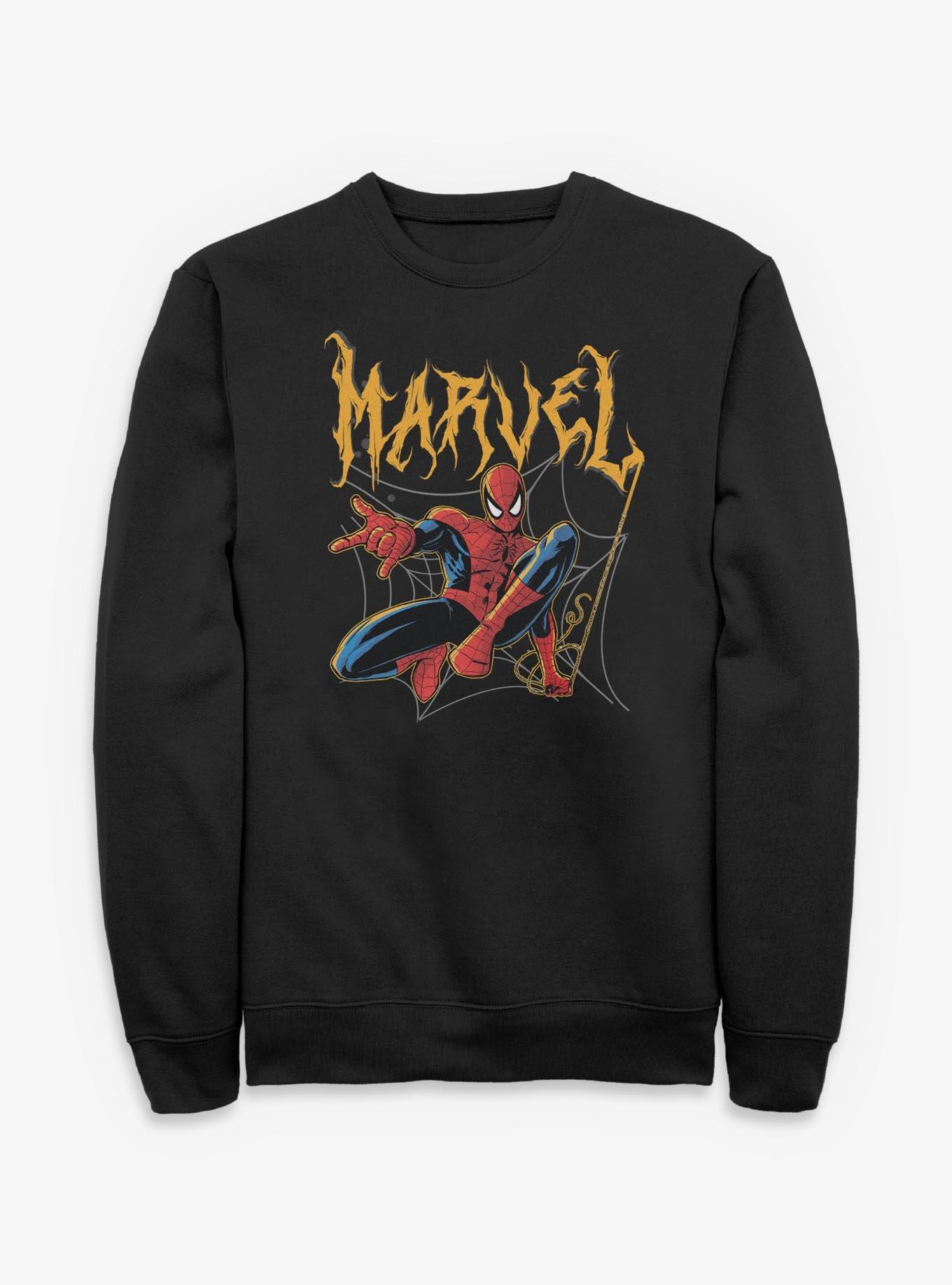 Marvel Spider-Man Spooky Spider Swing Sweatshirt, , hi-res