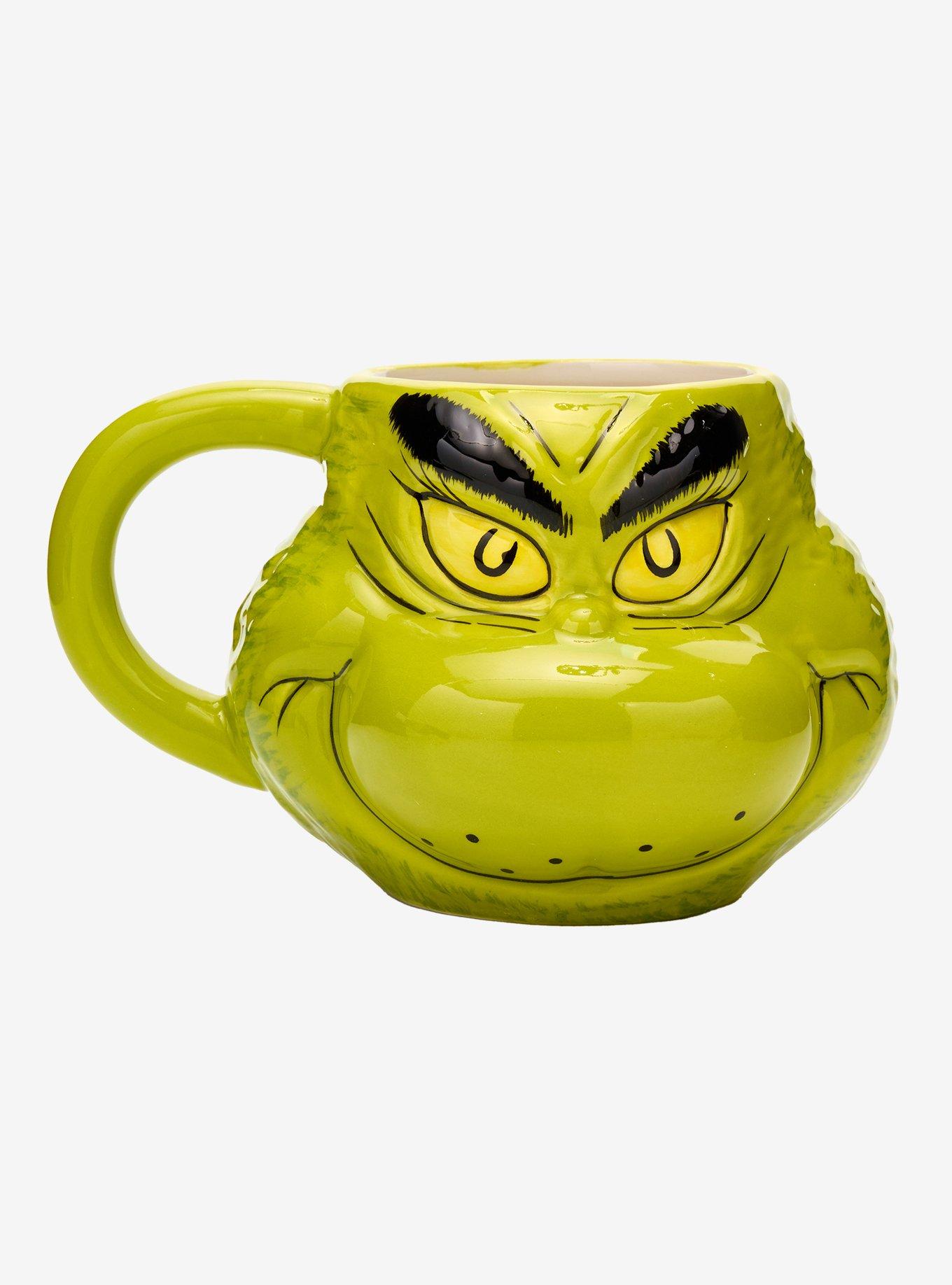 Dr. Seuss How The Grinch Stole Christmas! Grinch Figural Mug, , hi-res
