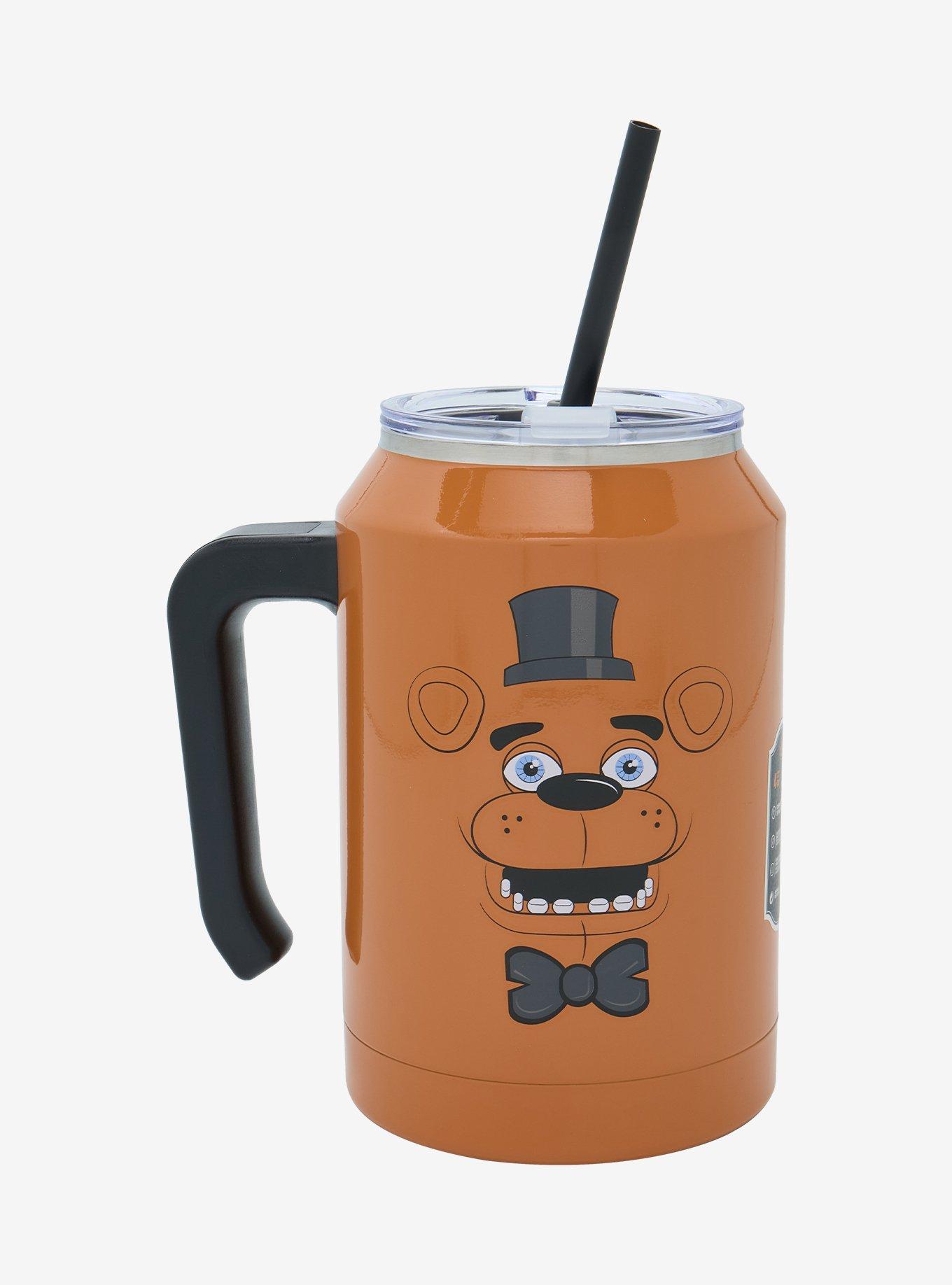 Five Nights At Freddy's Freddy Fazbear Stainless Steel Travel Cup, , hi-res