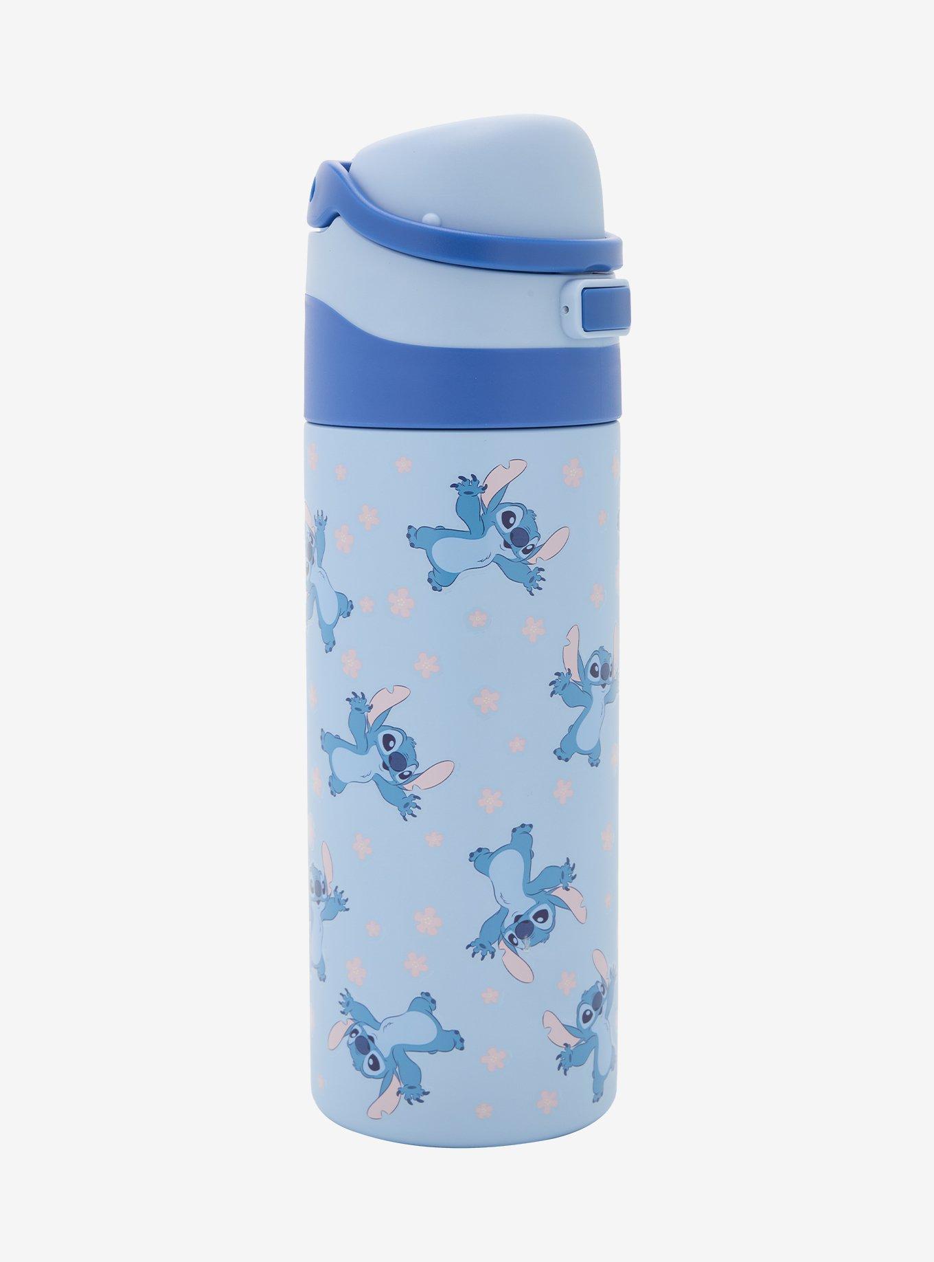 Disney Stitch Poses Flip-Top Water Bottle, , hi-res