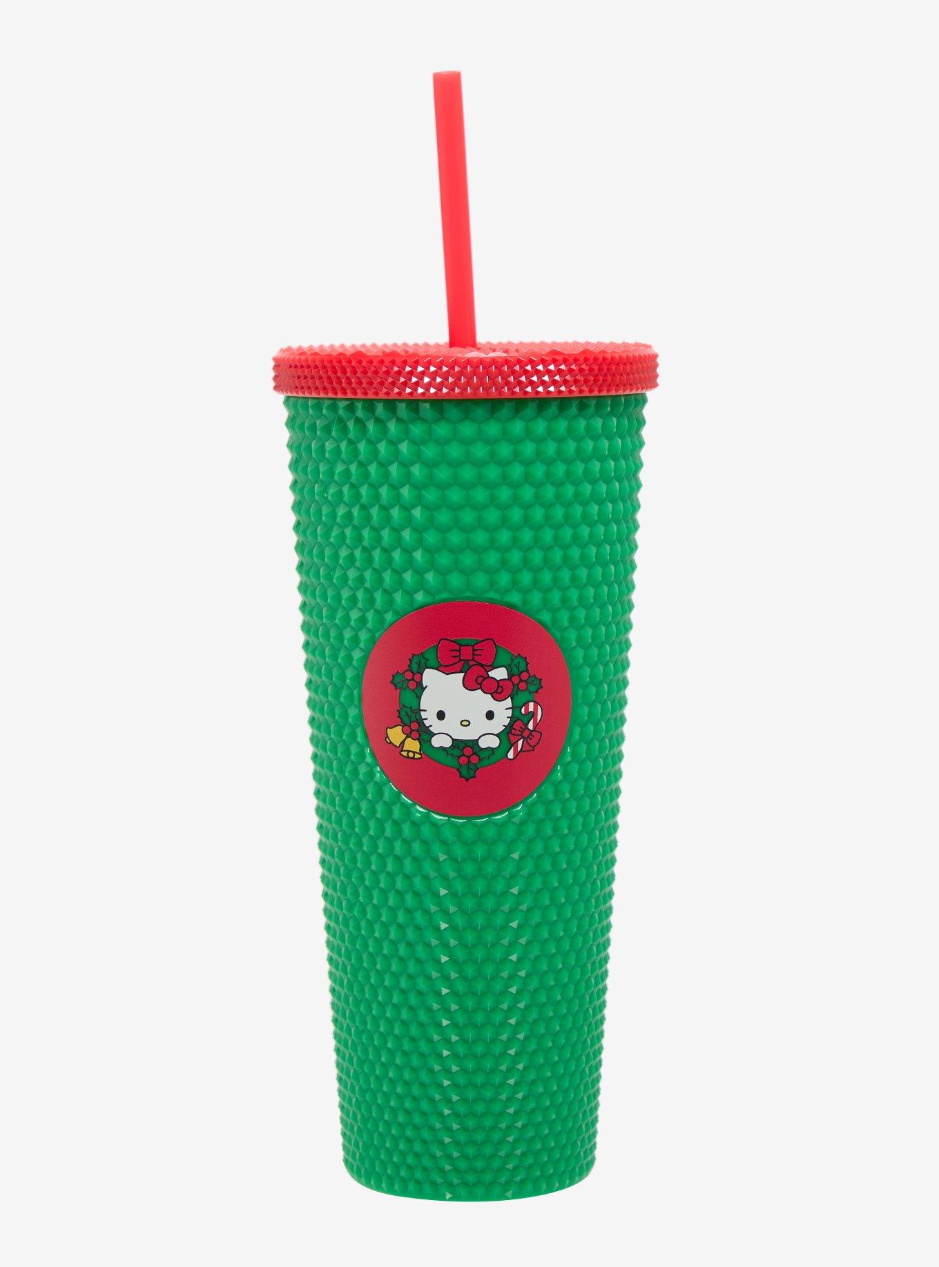 Hello Kitty Holiday Pyramid Acrylic Travel Cup, , hi-res