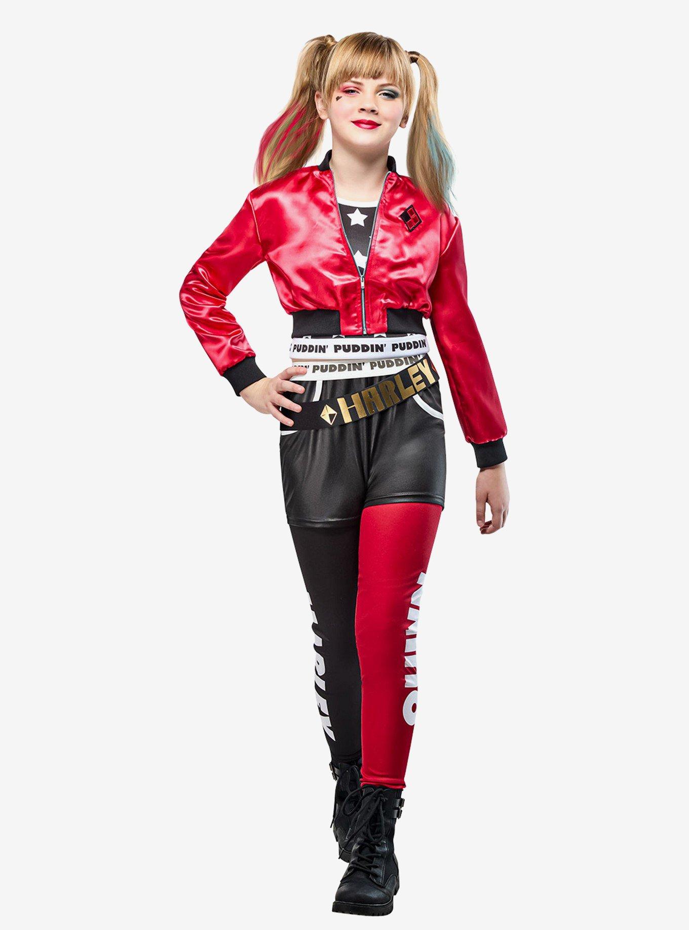 DC Comics Harley Quinn Deluxe Youth Costume, , hi-res