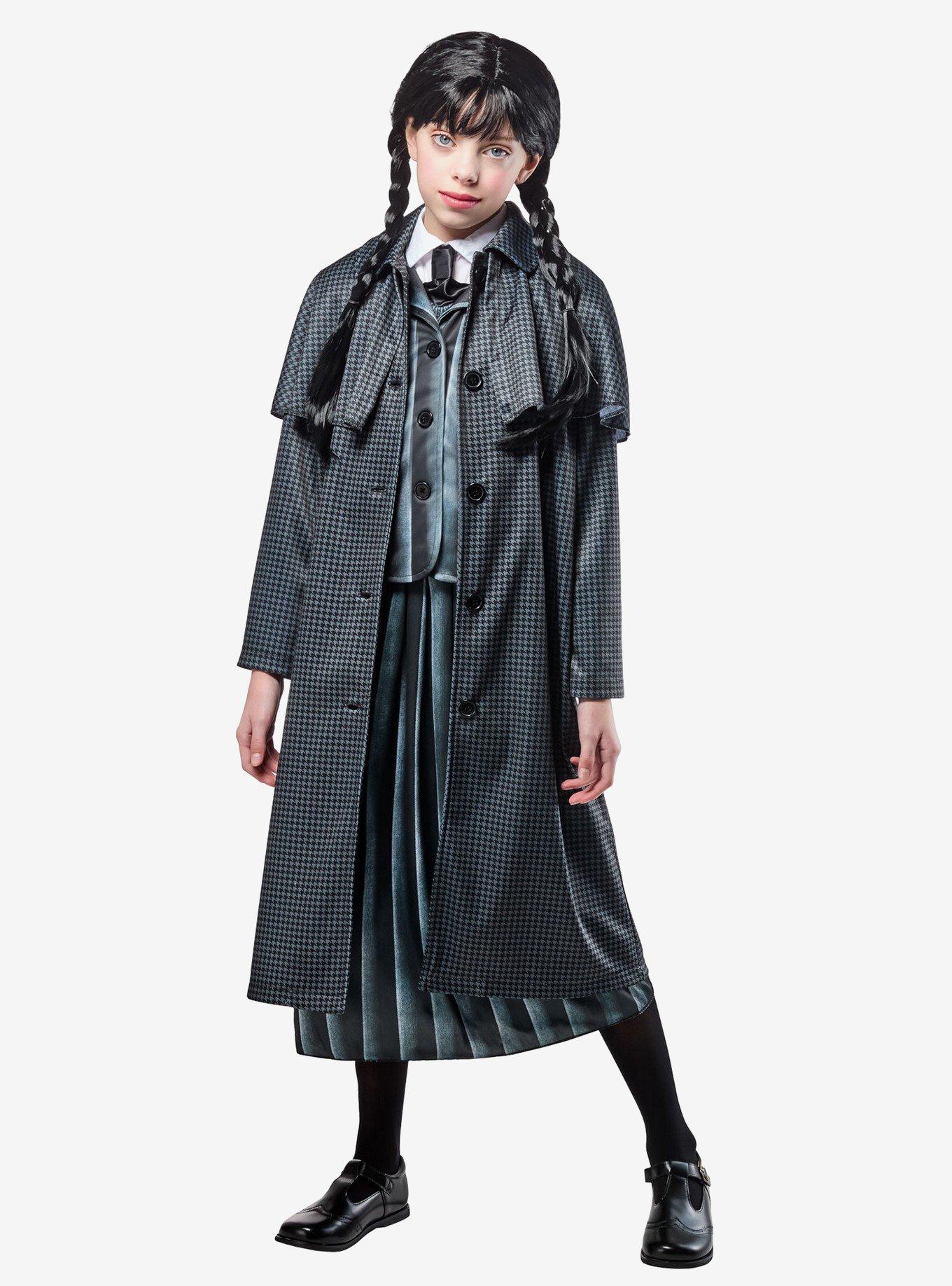 Wednesday Grey Houndstooth Print Coat, , hi-res