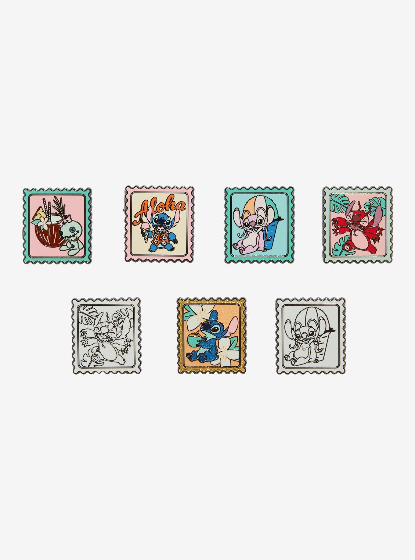 FiGPiN Disney Lilo & Stitch Character Stamps Blind Box Enamel Pin, , hi-res