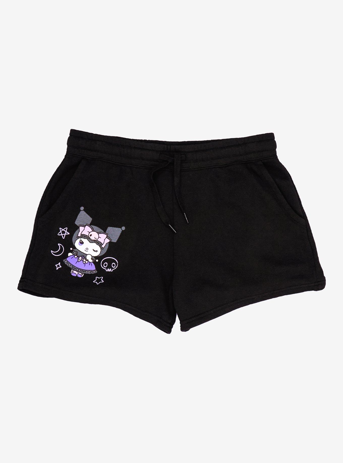 Kuromi's Mischief Mansion Girls Lounge Shorts, , hi-res