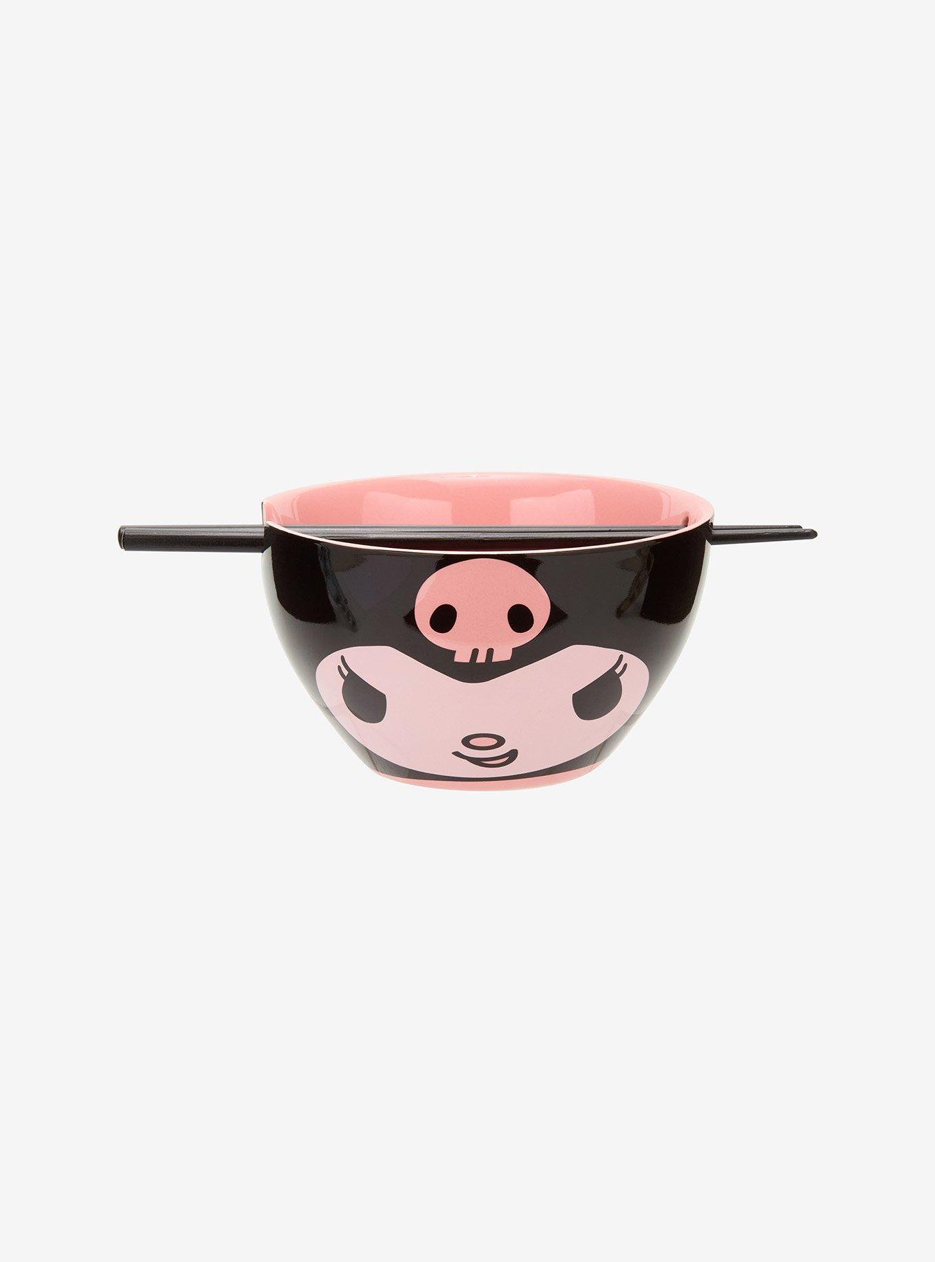 Kuromi Ramen Bowl With Chopsticks, , hi-res