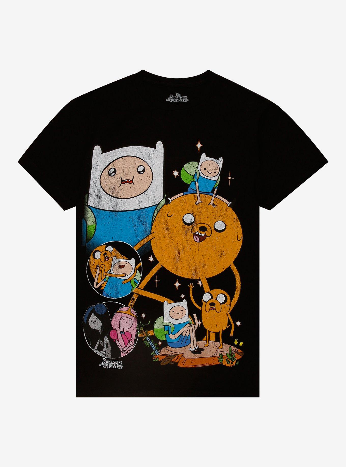Adventure Time Jake & Finn Collage T-Shirt, , hi-res