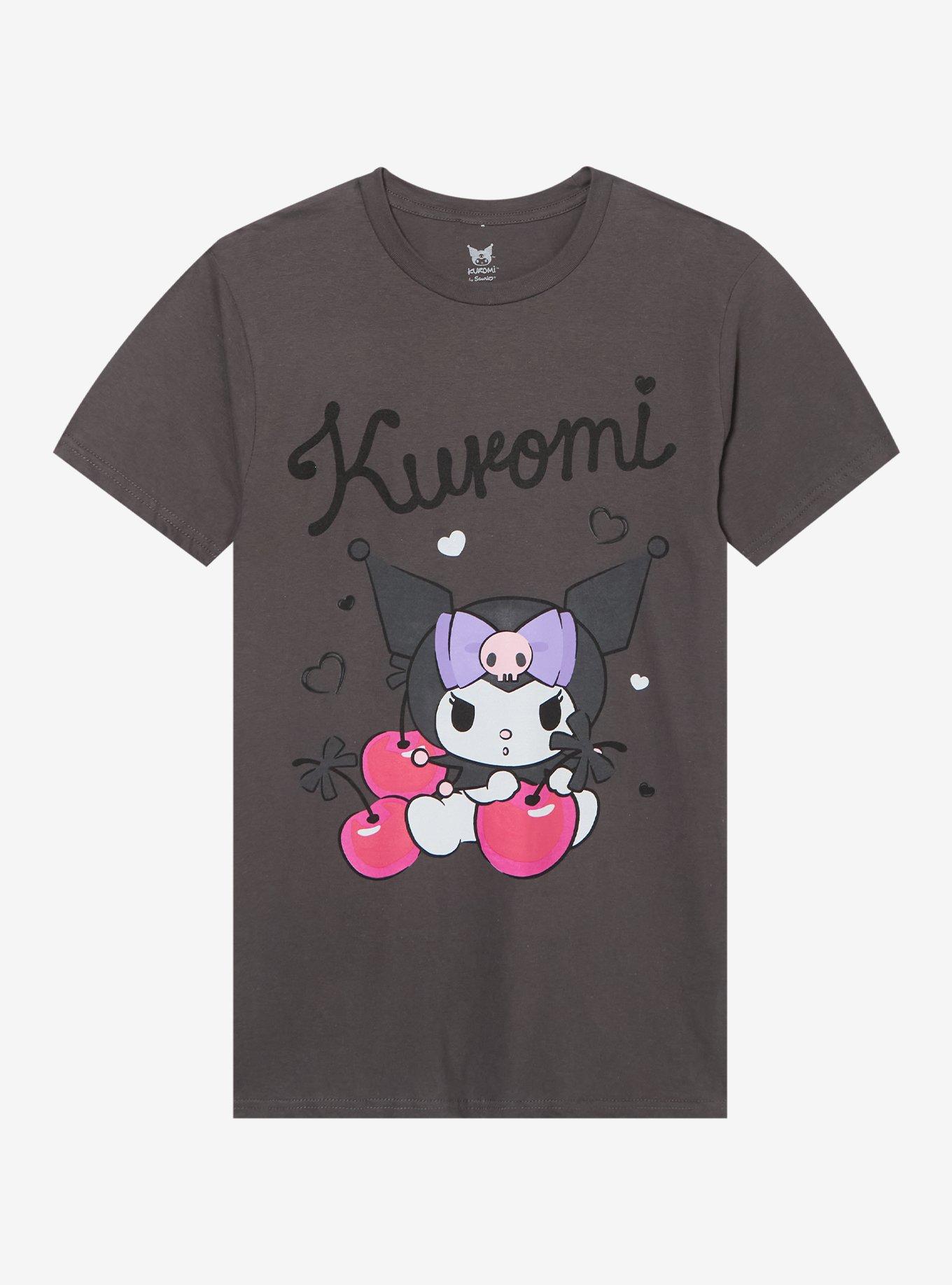 Kuromi Cherries T-Shirt, , hi-res