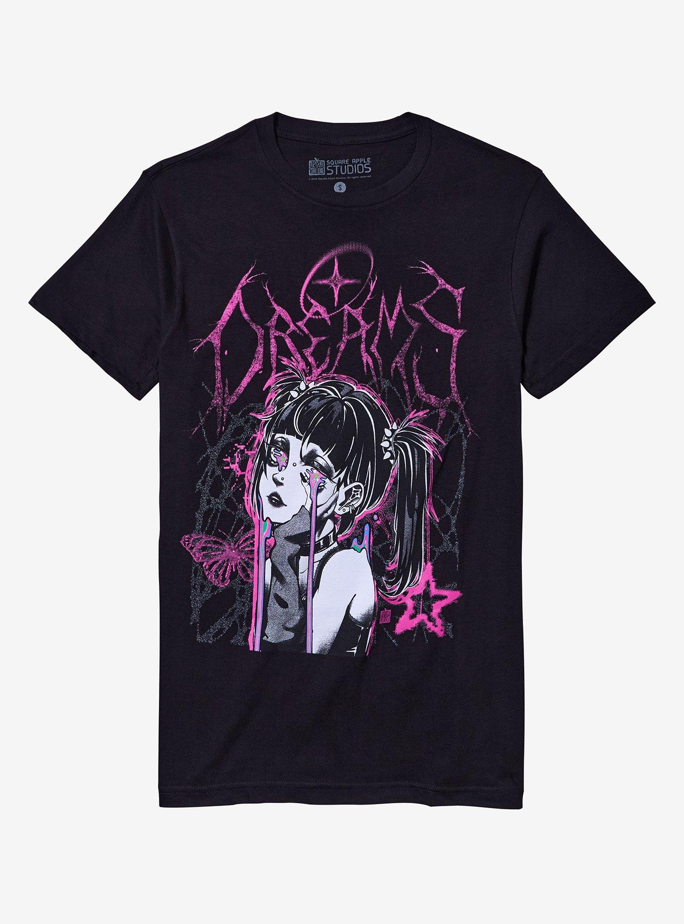 Dreams Rainbow Tears T-Shirt By Square Apple Studios, , hi-res